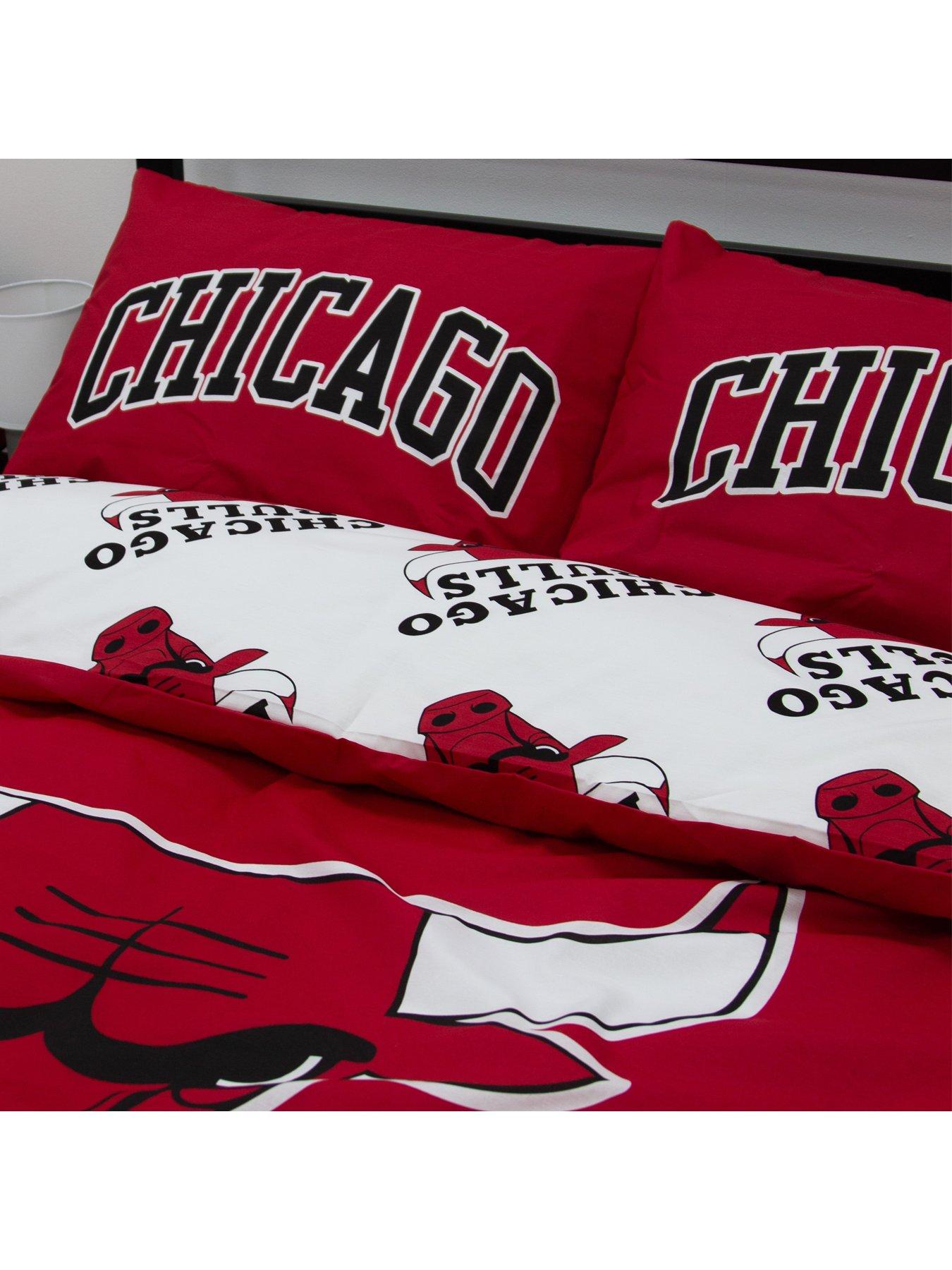 NBA Chicago Bulls Double Duvet Cover Set Multi Very