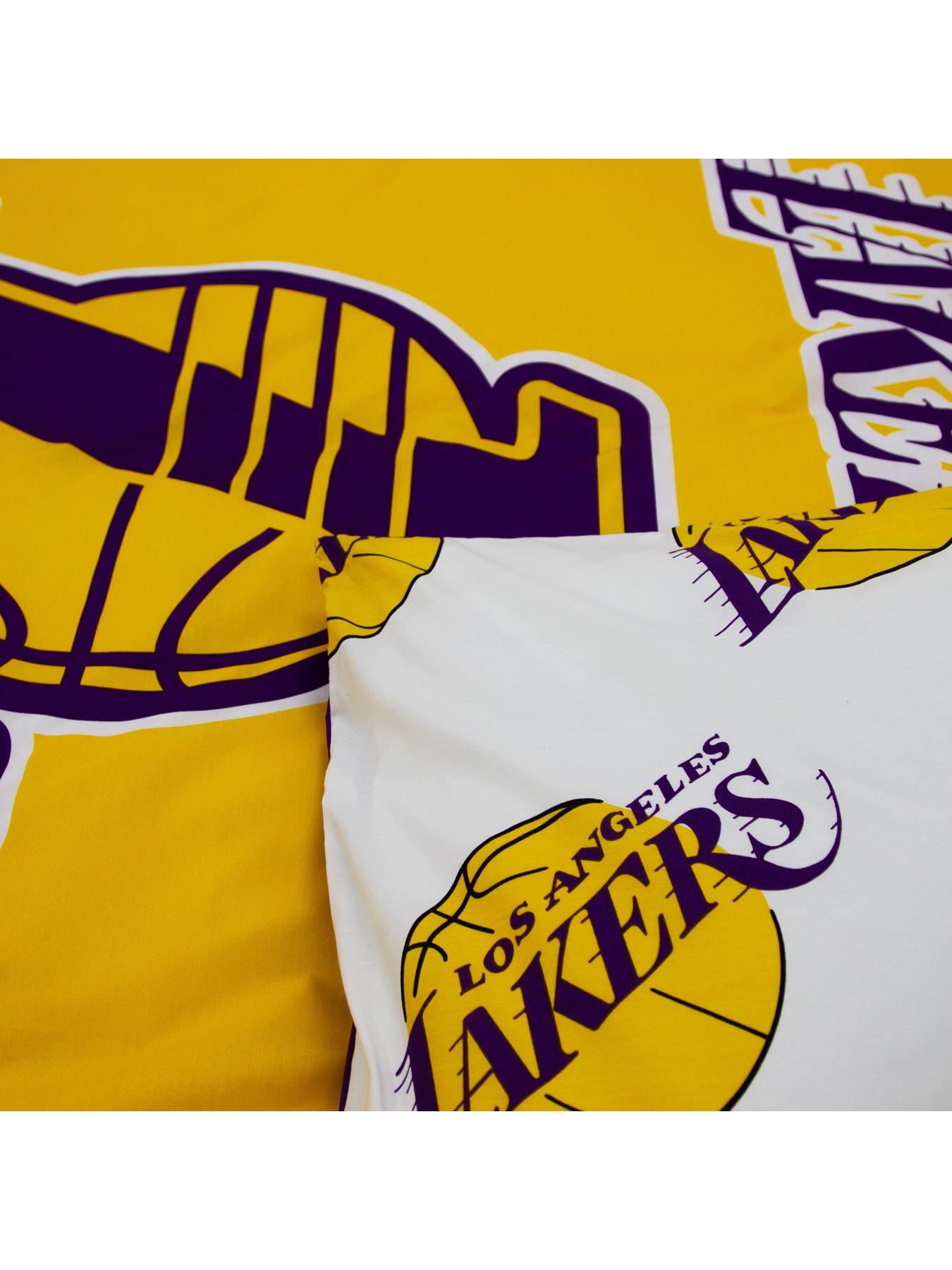 Image 7 of 7 of NBA LA Lakers Double Duvet Cover Set - Multi