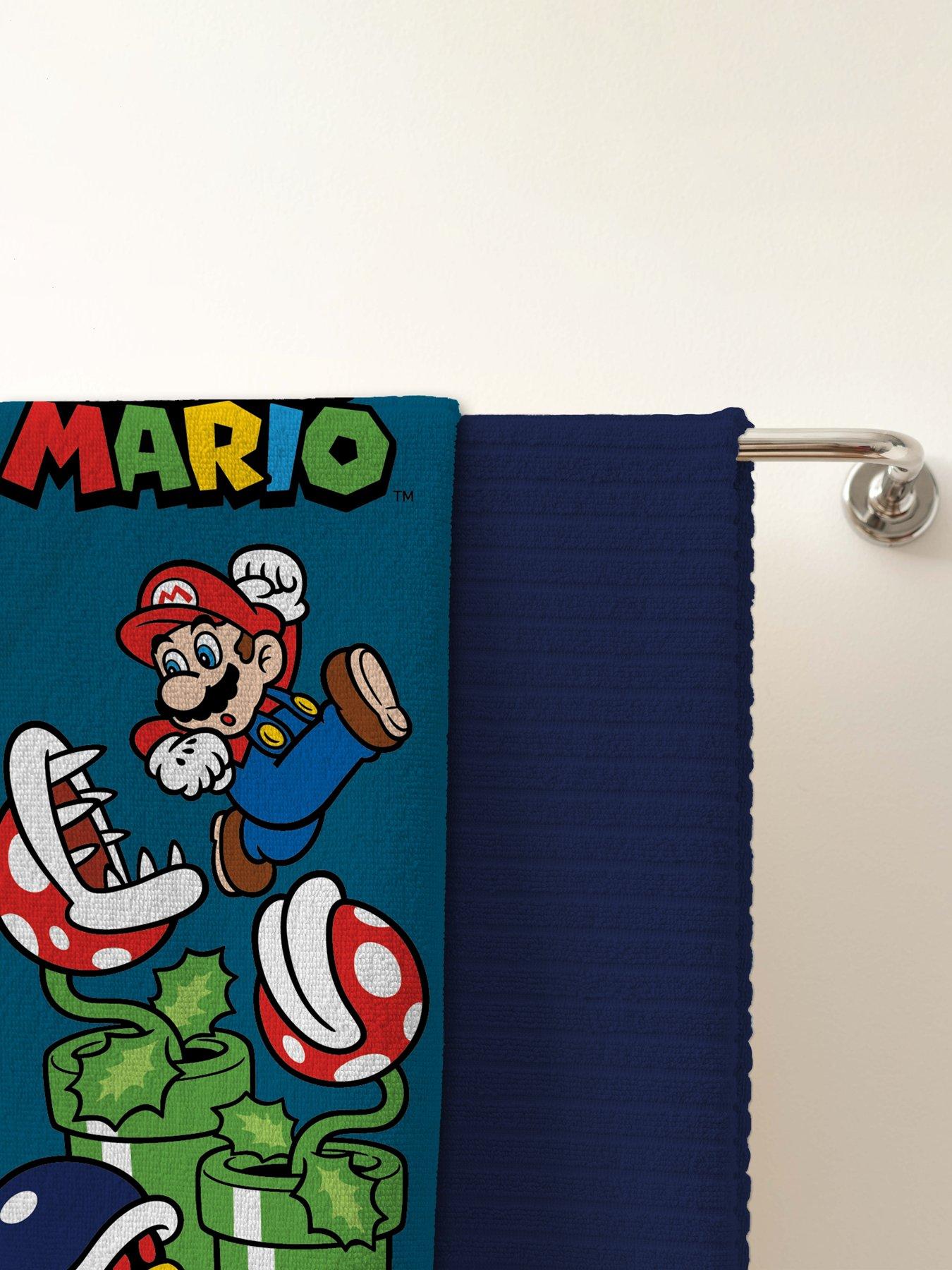 Image 1 of 5 of Super Mario Leaping Towel