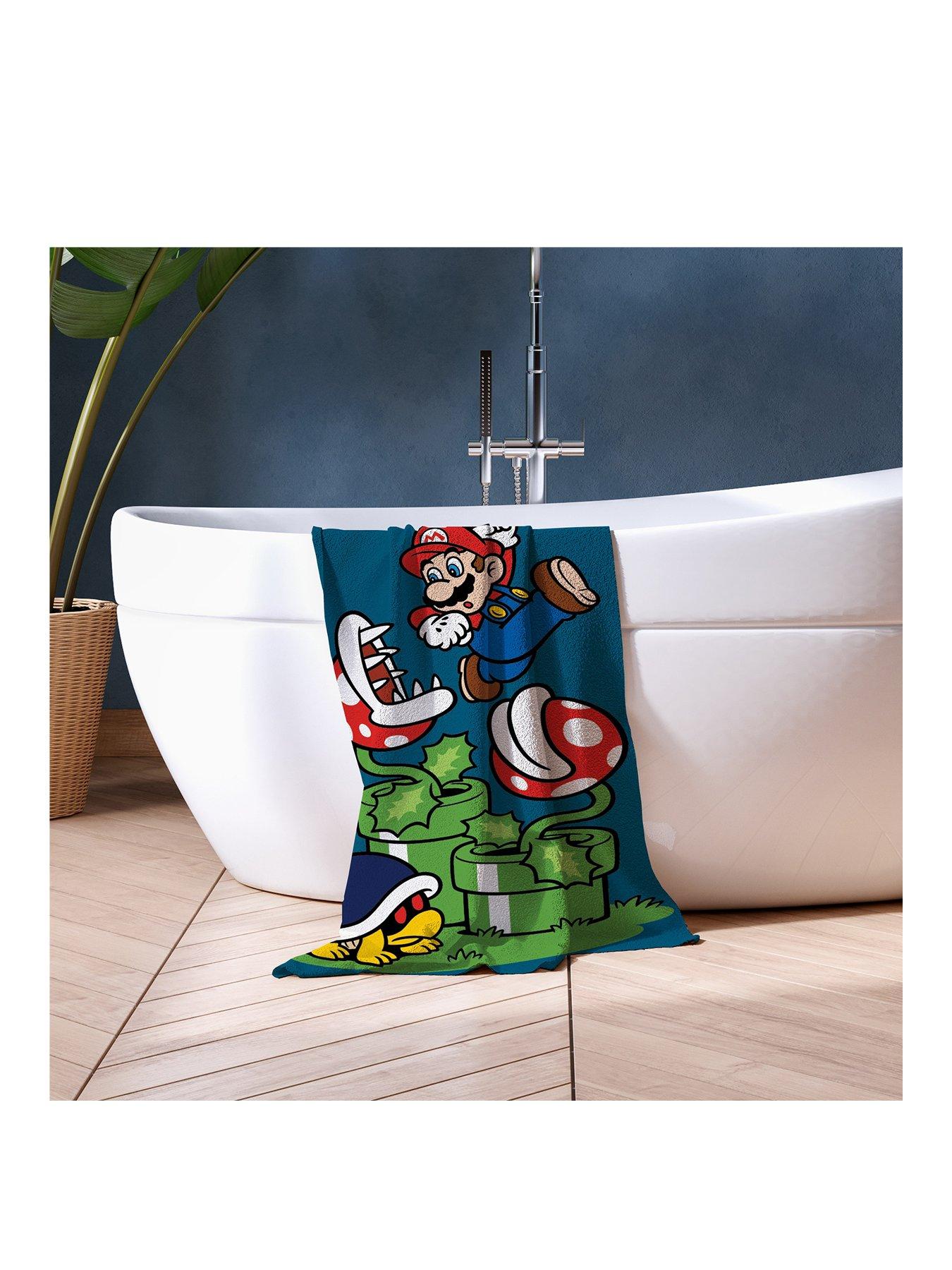 Image 2 of 5 of Super Mario Leaping Towel