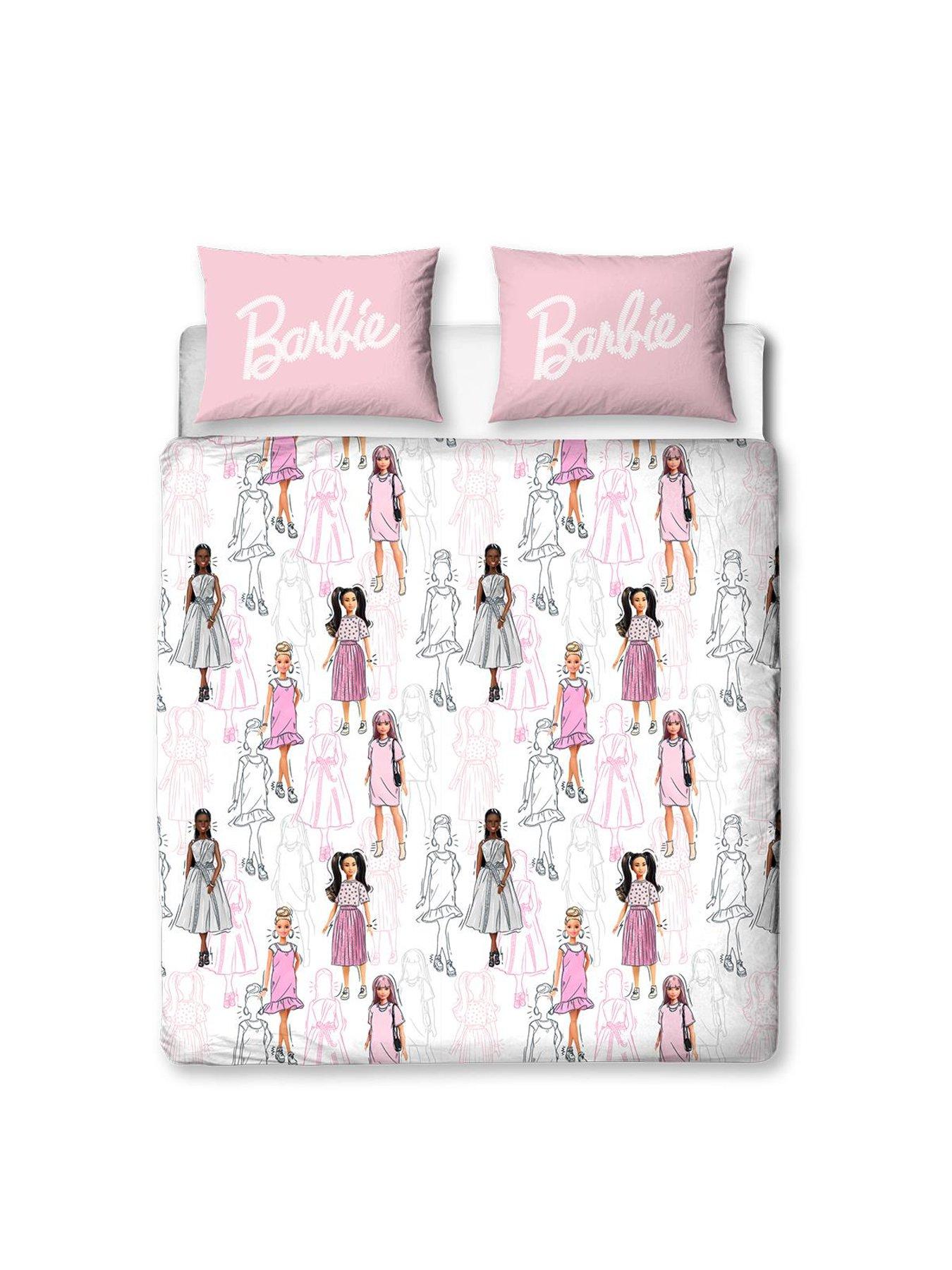 Barbie Figures Double Duvet Cover Set Multi Very