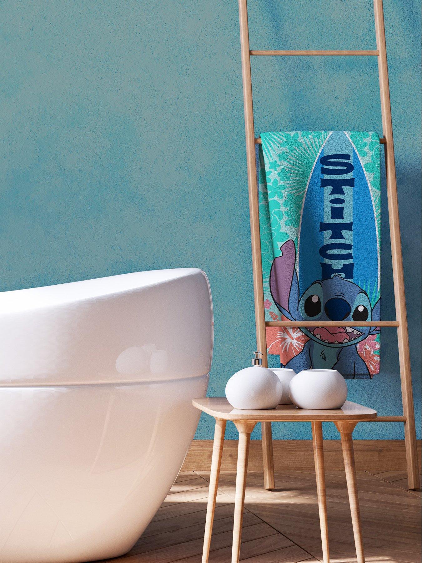Product photograph of Lilo And Stitch Legendary Surf Towel from very.co.uk