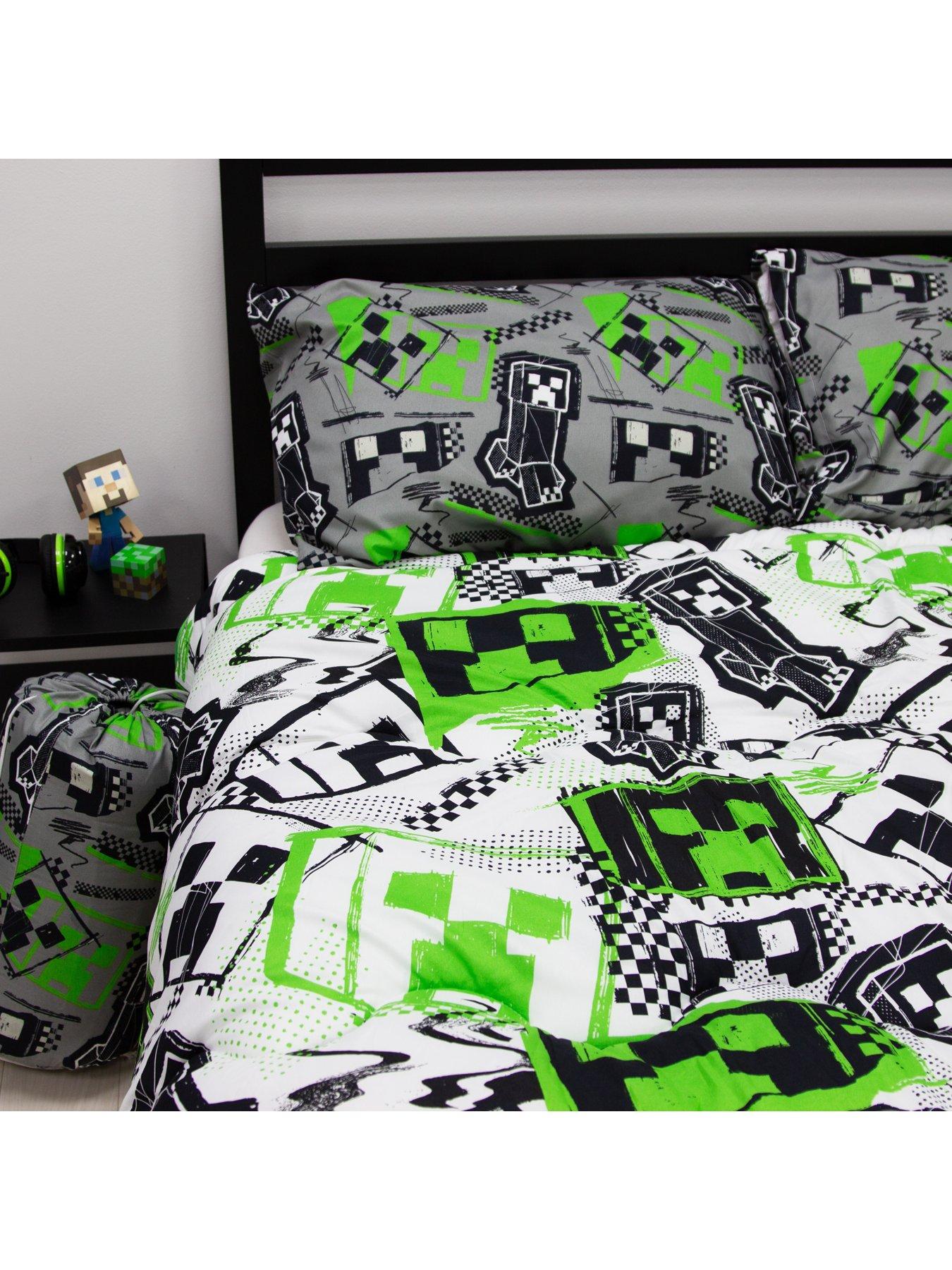 Minecraft Mixed Up Coverless 10.5 Tog Reversible Duvet in Double Multi Very