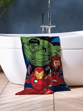 Product photograph of Marvel Avengers Hero Launch Towel from very.co.uk