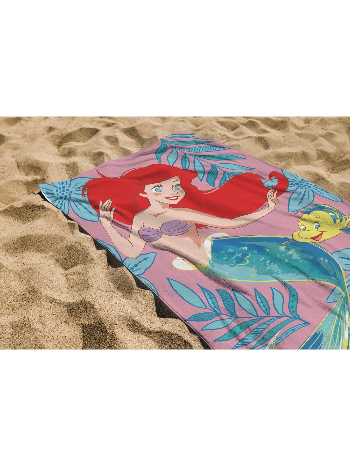 The Little Mermaid Ariel And Flounder Towel