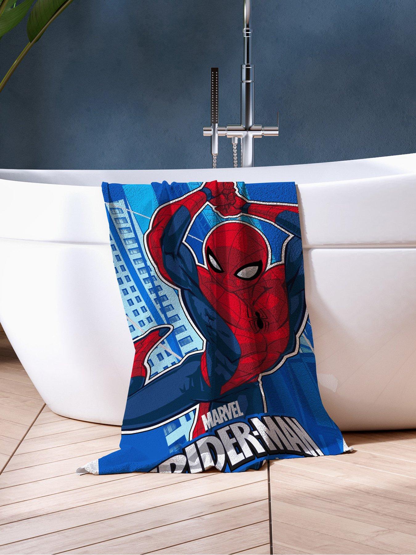 Spiderman towel discount