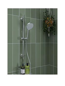 Product photograph of Croydex Precision Range One Function Shower Head from very.co.uk