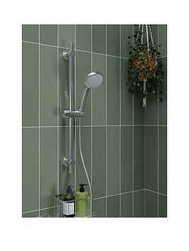 Product photograph of Croydex Precision Range Five Function Shower Head from very.co.uk