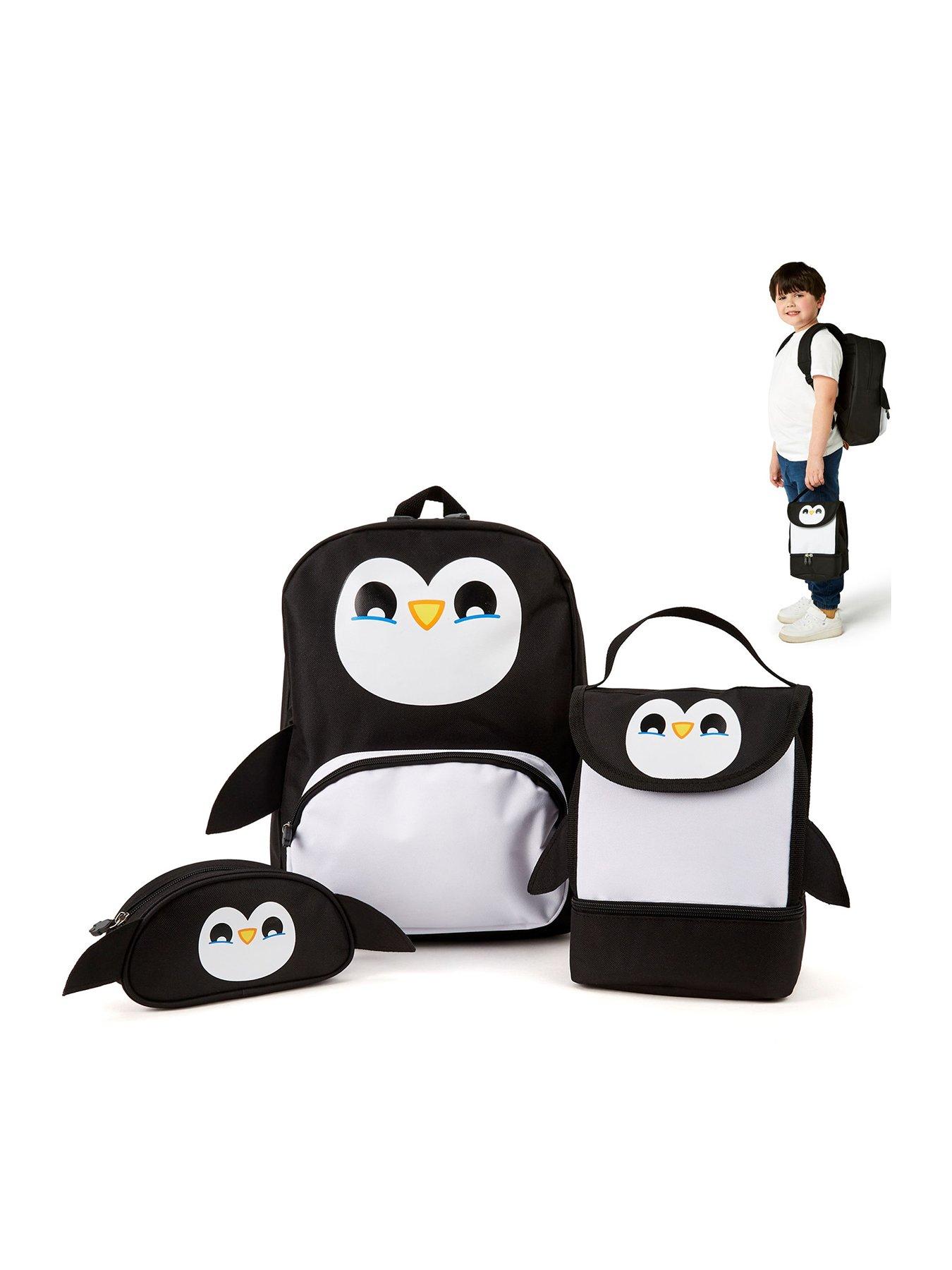 Zappi Baby Animal Backpack Set Penguin