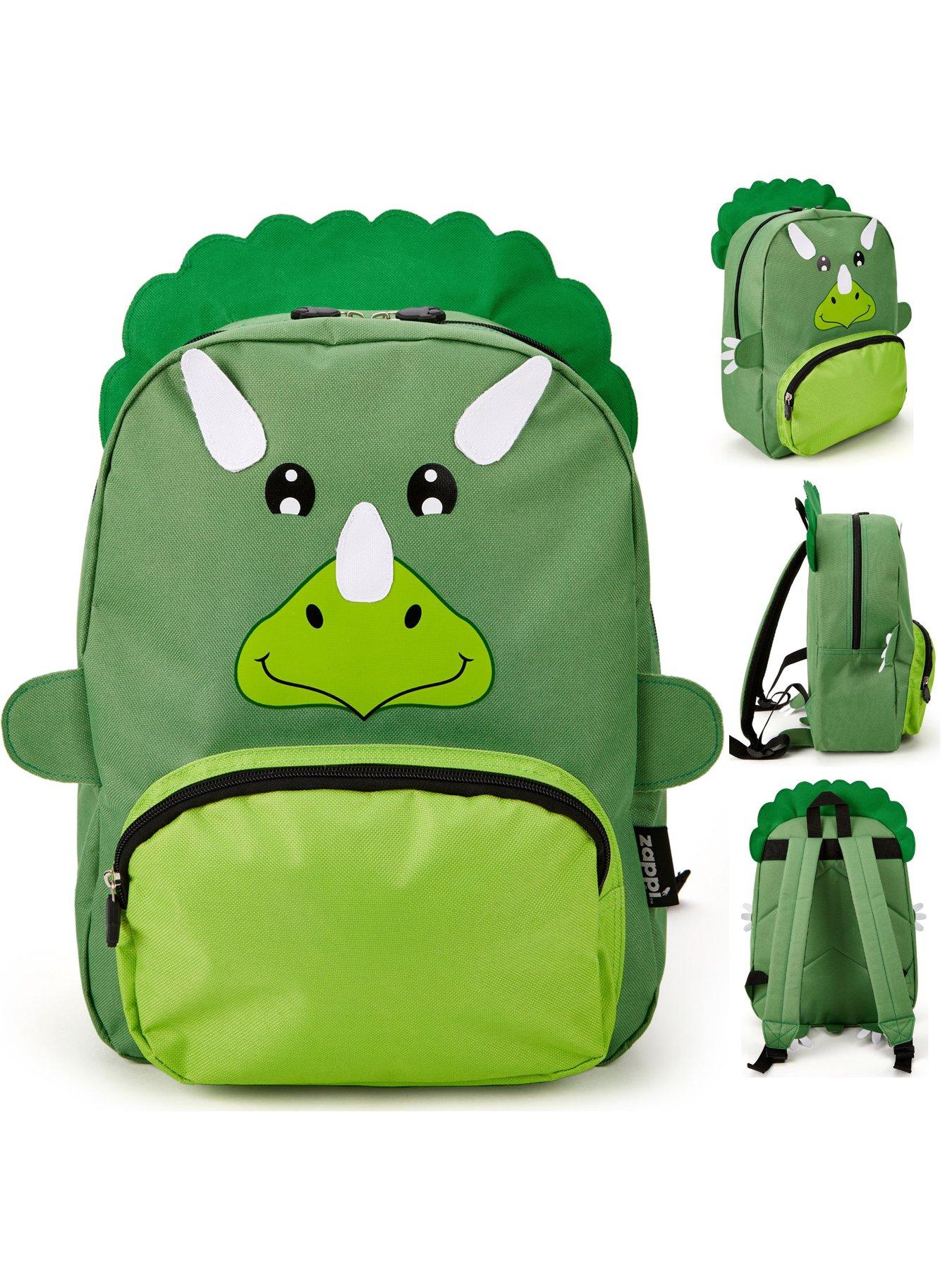 Zappi Co Kinderrucksack Set – Mit Lunchbox & Federmäppchen (Schneeleoparden-Design)