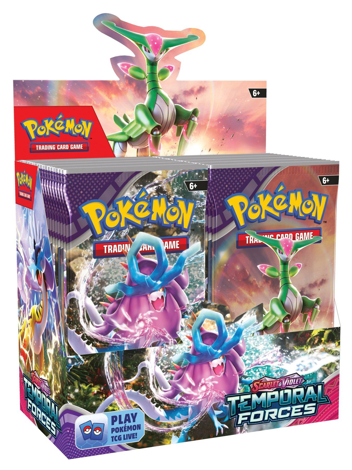 Pokemon TCG: Scarlet and Violet 5 - Temporal Forces - Booster FULL CDU ...