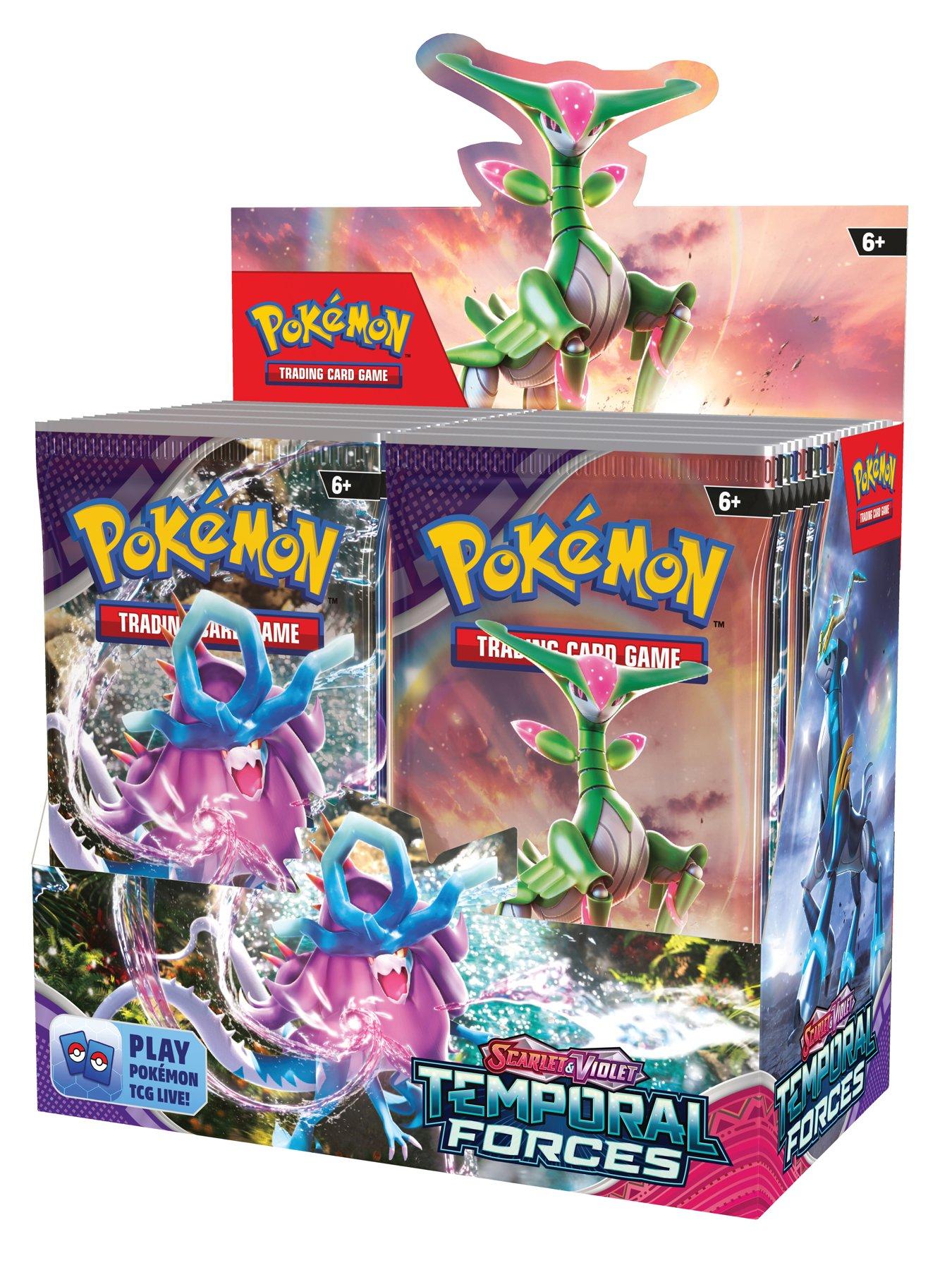 Pokemon TCG: Scarlet and Violet 5 - Temporal Forces - Booster FULL CDU ...