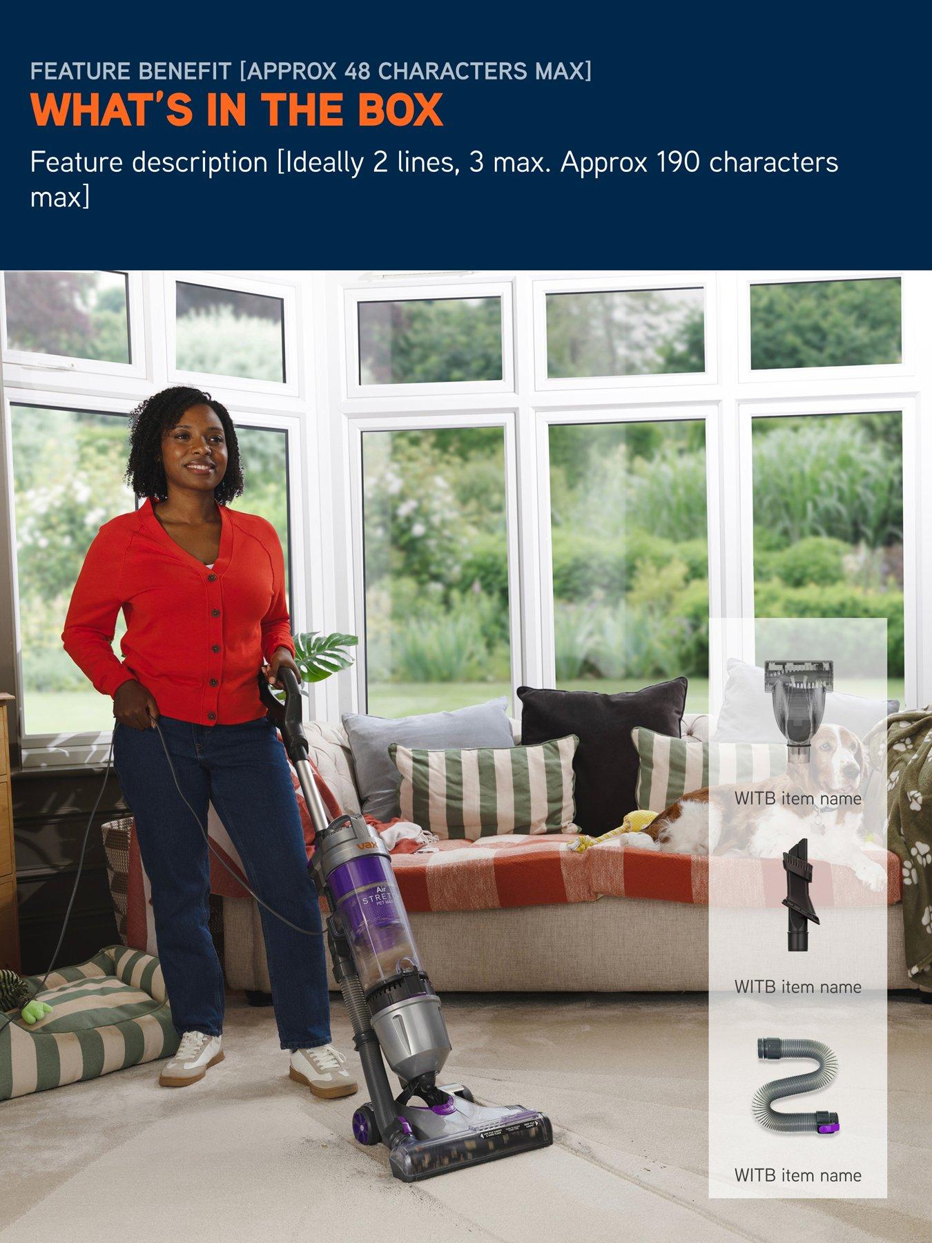 Image 7 of 7 of Vax Air Stretch Pet Max Upright Vacuum Cleaner