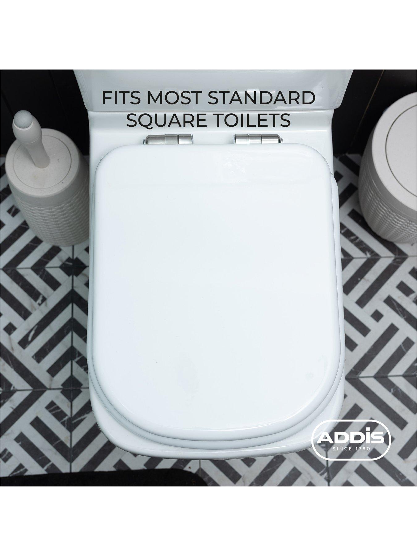 Addis Squared Toilet Seat very.co.uk