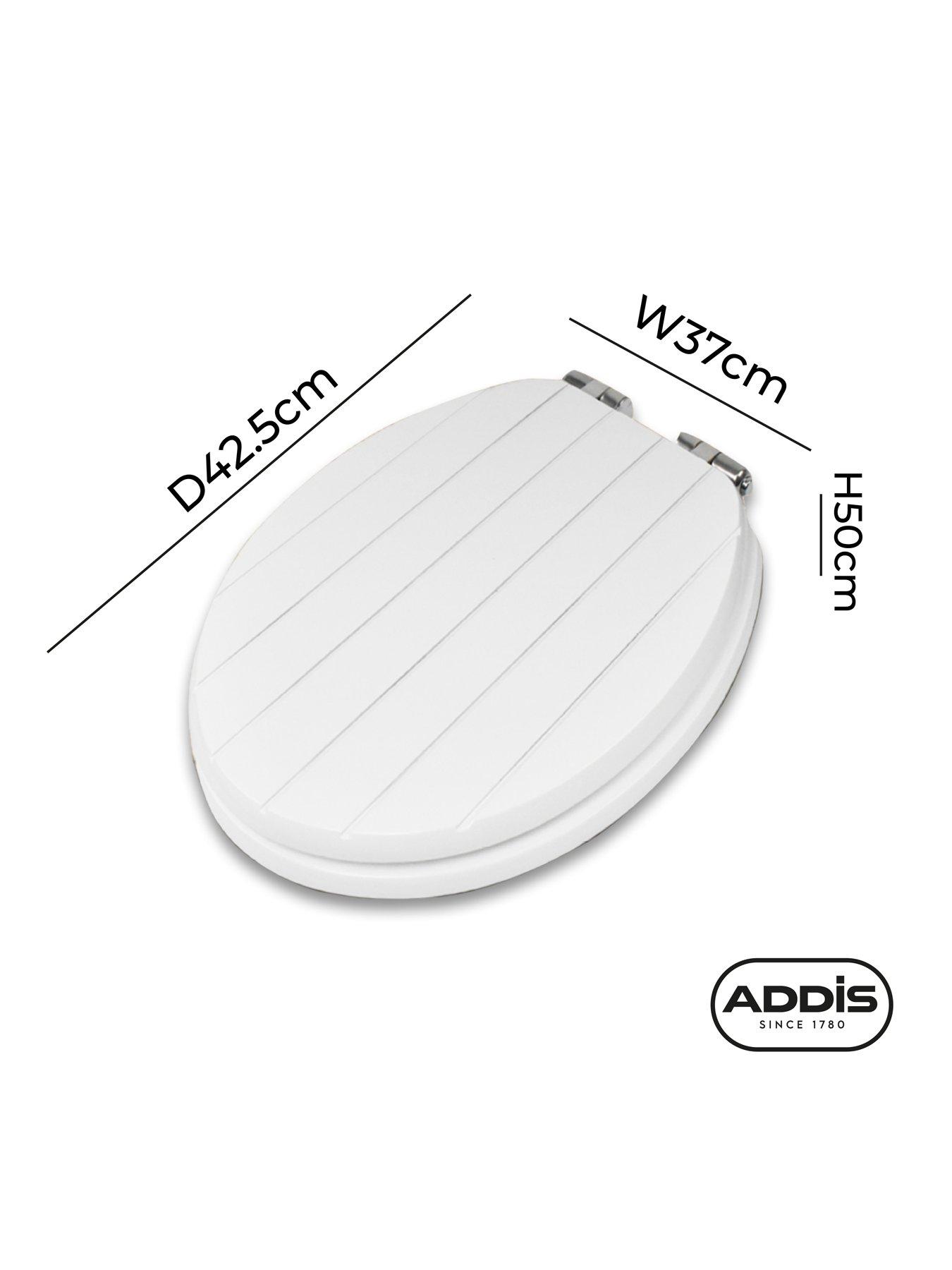 Addis Tongue & Groove Toilet Seat Very.co.uk