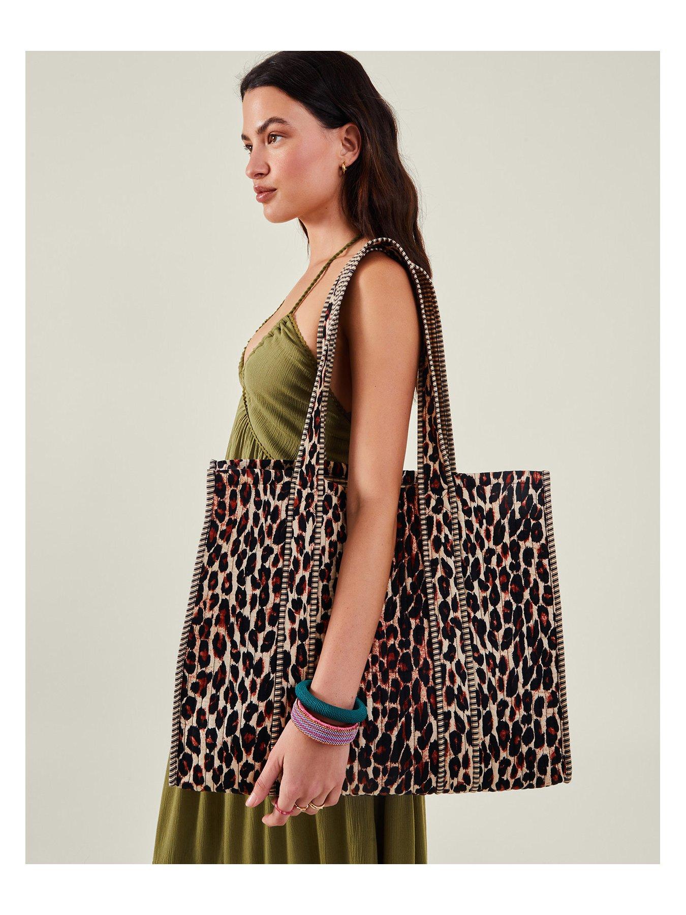 Accessorize Leopard Quilted Shopper | Very