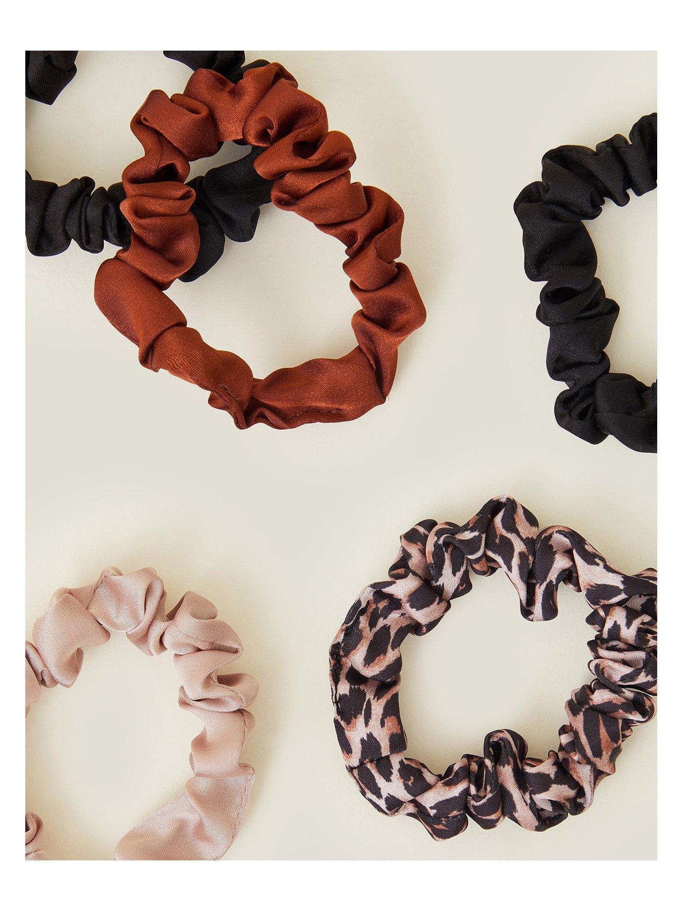Image 3 of 3 of Accessorize 5 X Leopard Scrunchies