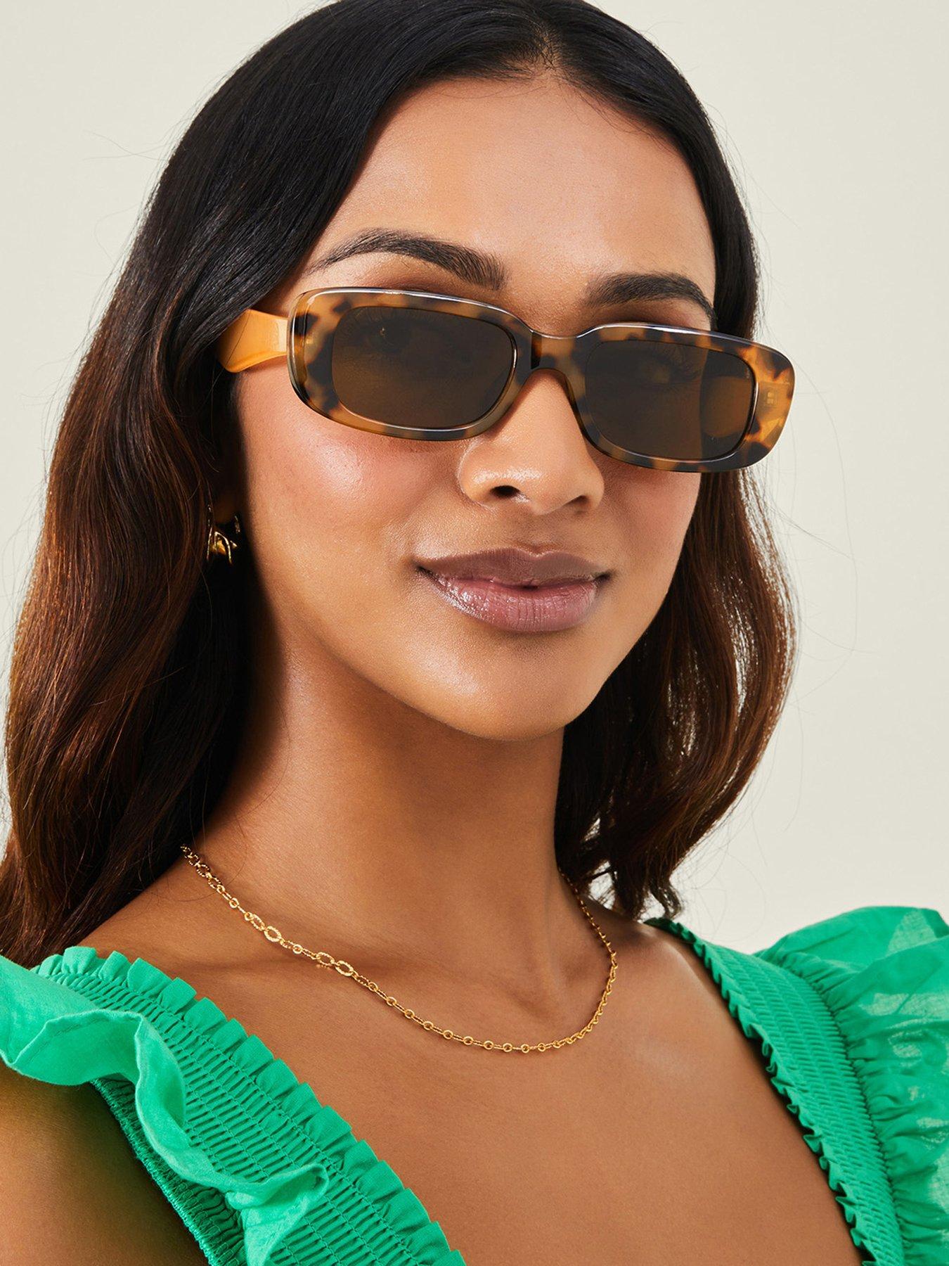 Image 2 of 3 of Accessorize Narrow Rectangle Milky To