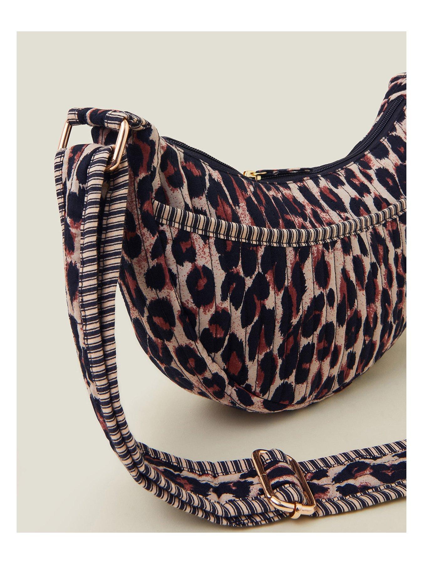 Image 4 of 4 of Accessorize Leopard Sling Bag