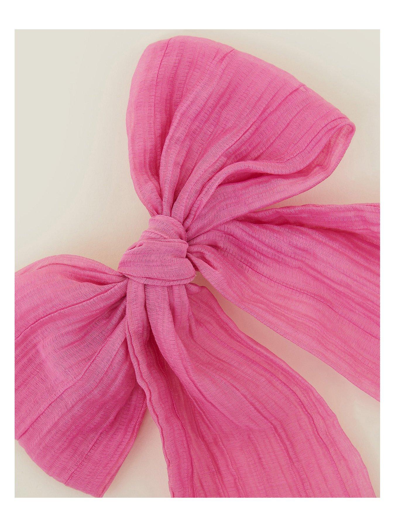 Image 4 of 4 of Accessorize Textured Bow Clip