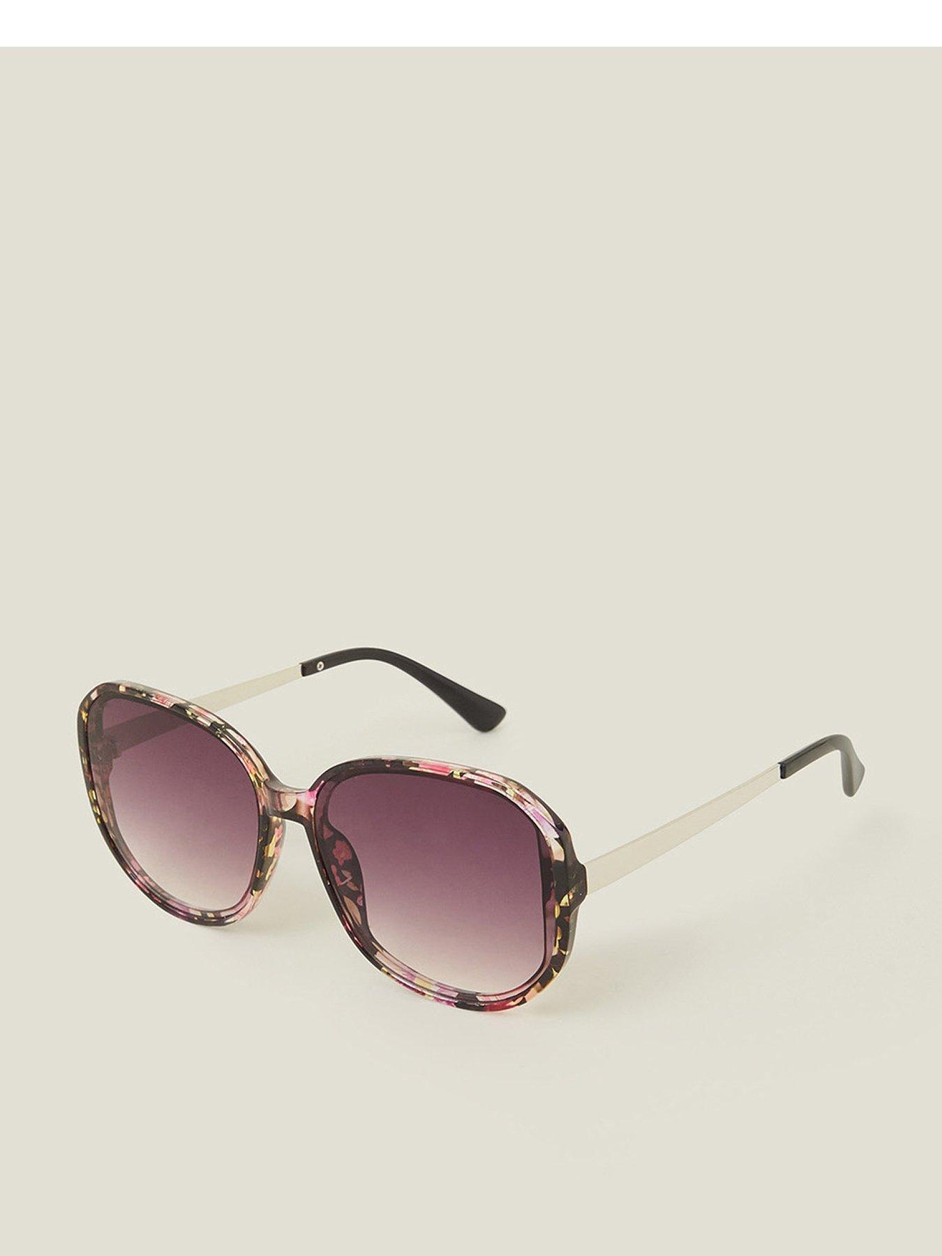 Image 1 of 3 of Accessorize Silver Arm Oversized Purple