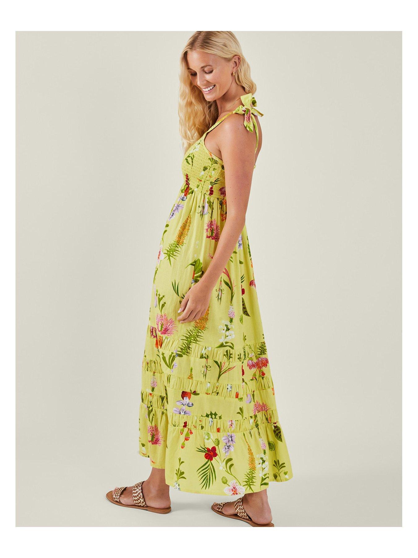 Botanical Maxi 3/4 Sleeve - Multi Botanical main image 1