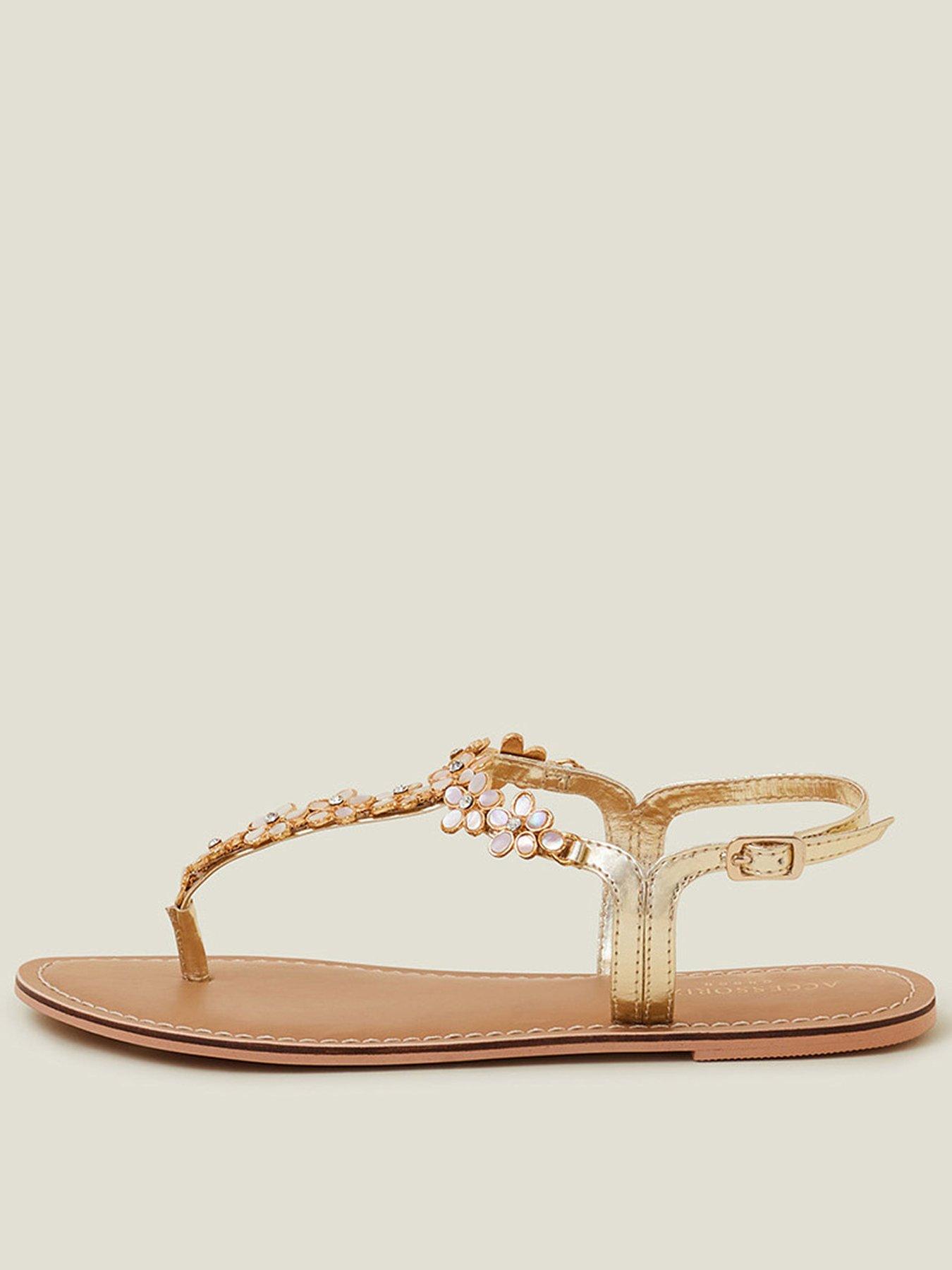 Accessorize Pearl Flower Embellished - White