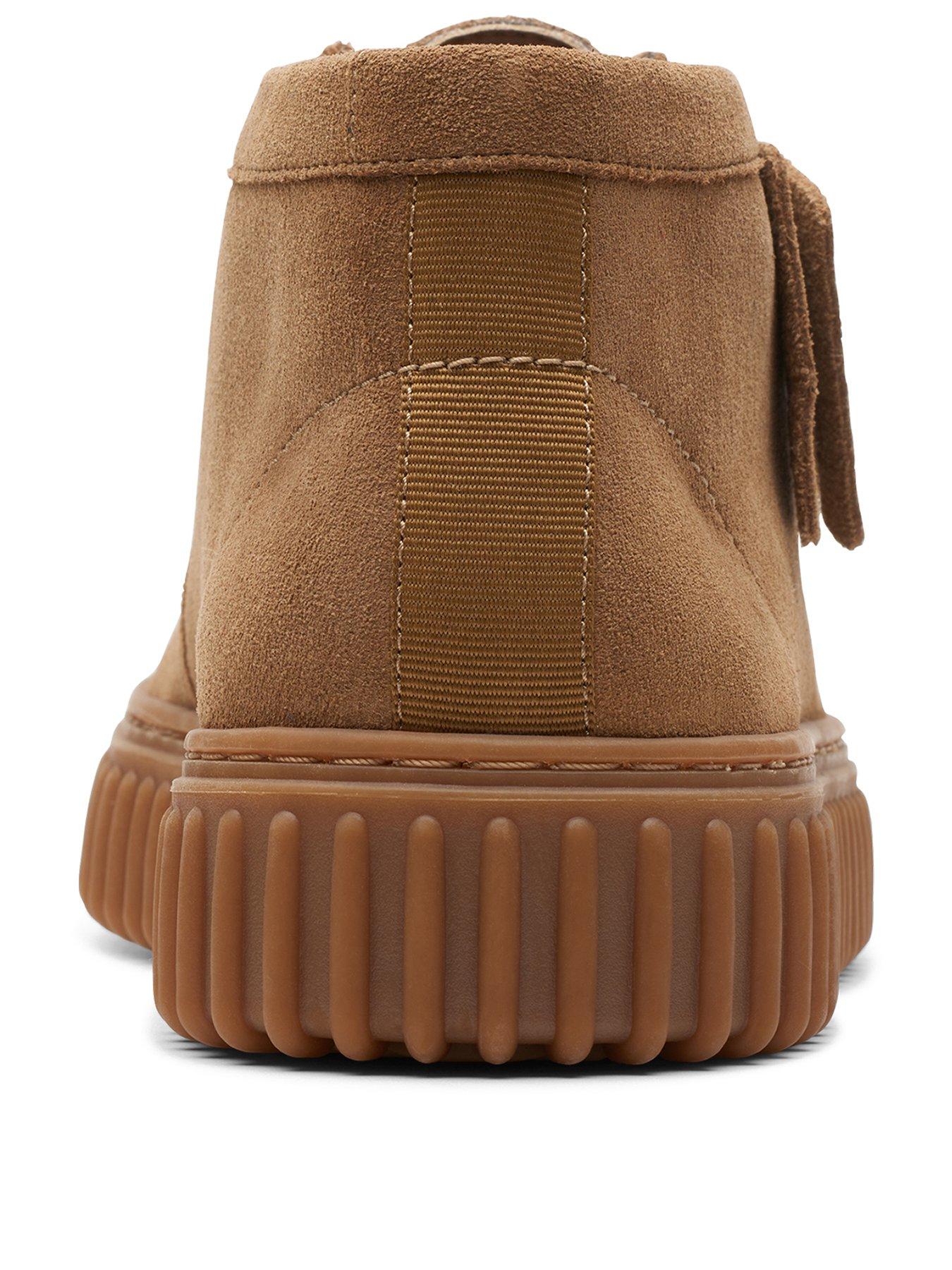 Image 3 of 7 of Clarks Torhill Hi Chukka Boots - Light Brown