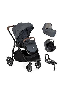 Joie Versatrax On The Go Bundle Travel System With Base - Moonlight