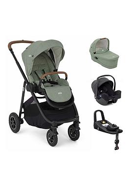Joie Versatrax On The Go Bundle Travel System With Base - Laurel