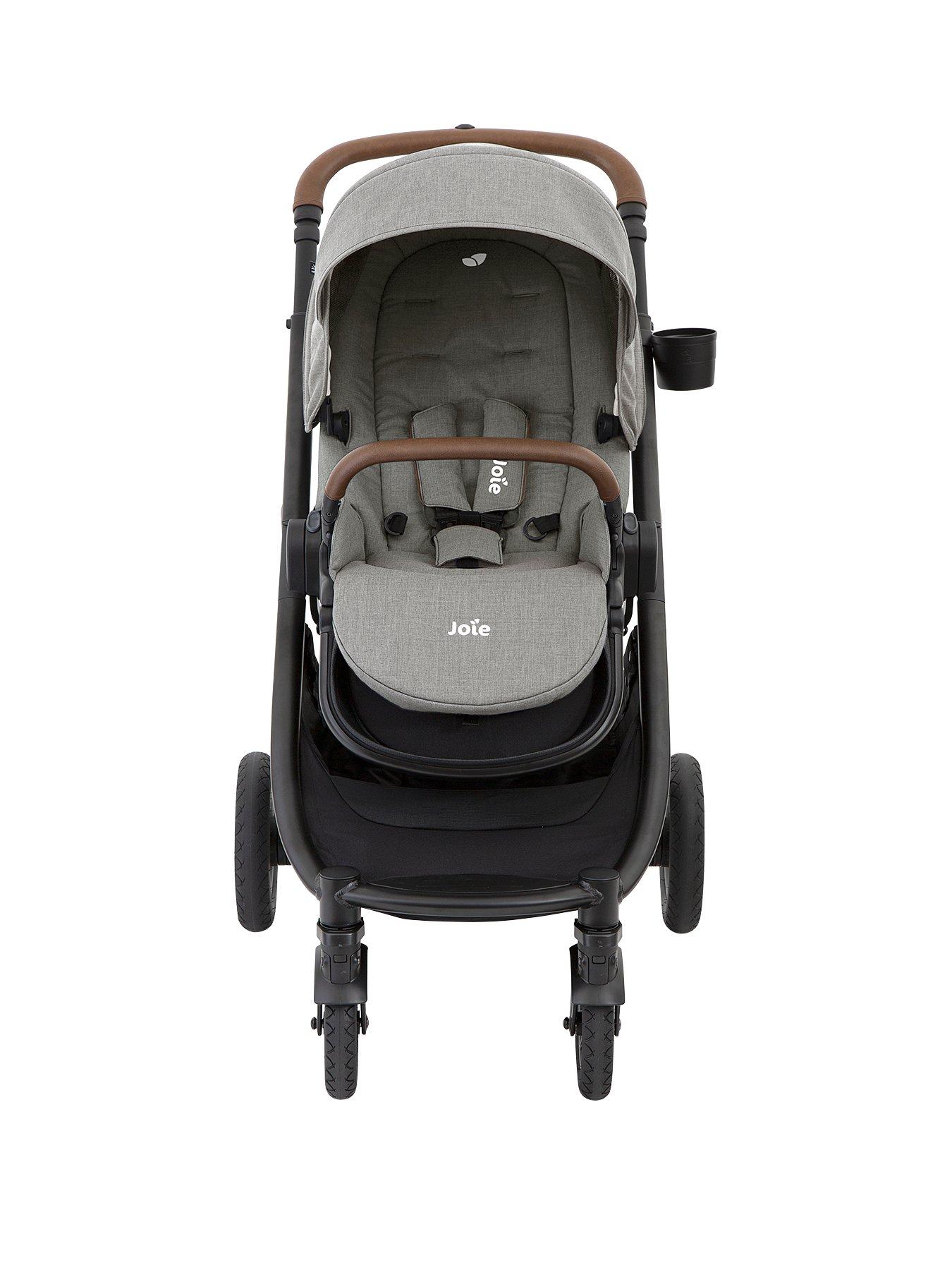 Joie Versatrax On the Go Bundle Travel System with Base - Pebble | very ...