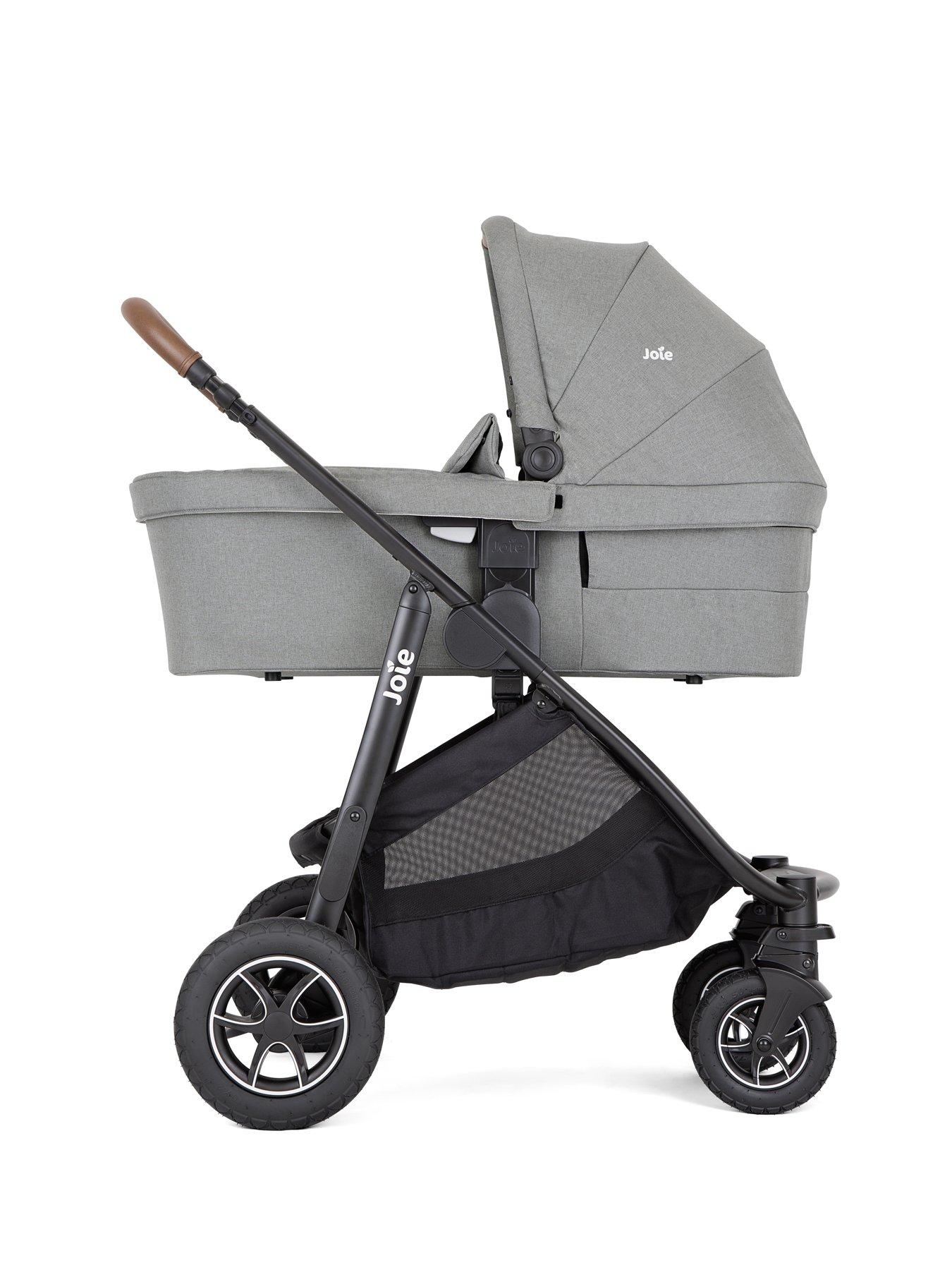 Joie Versatrax On the Go Bundle Travel System with Base - Pebble | Very ...