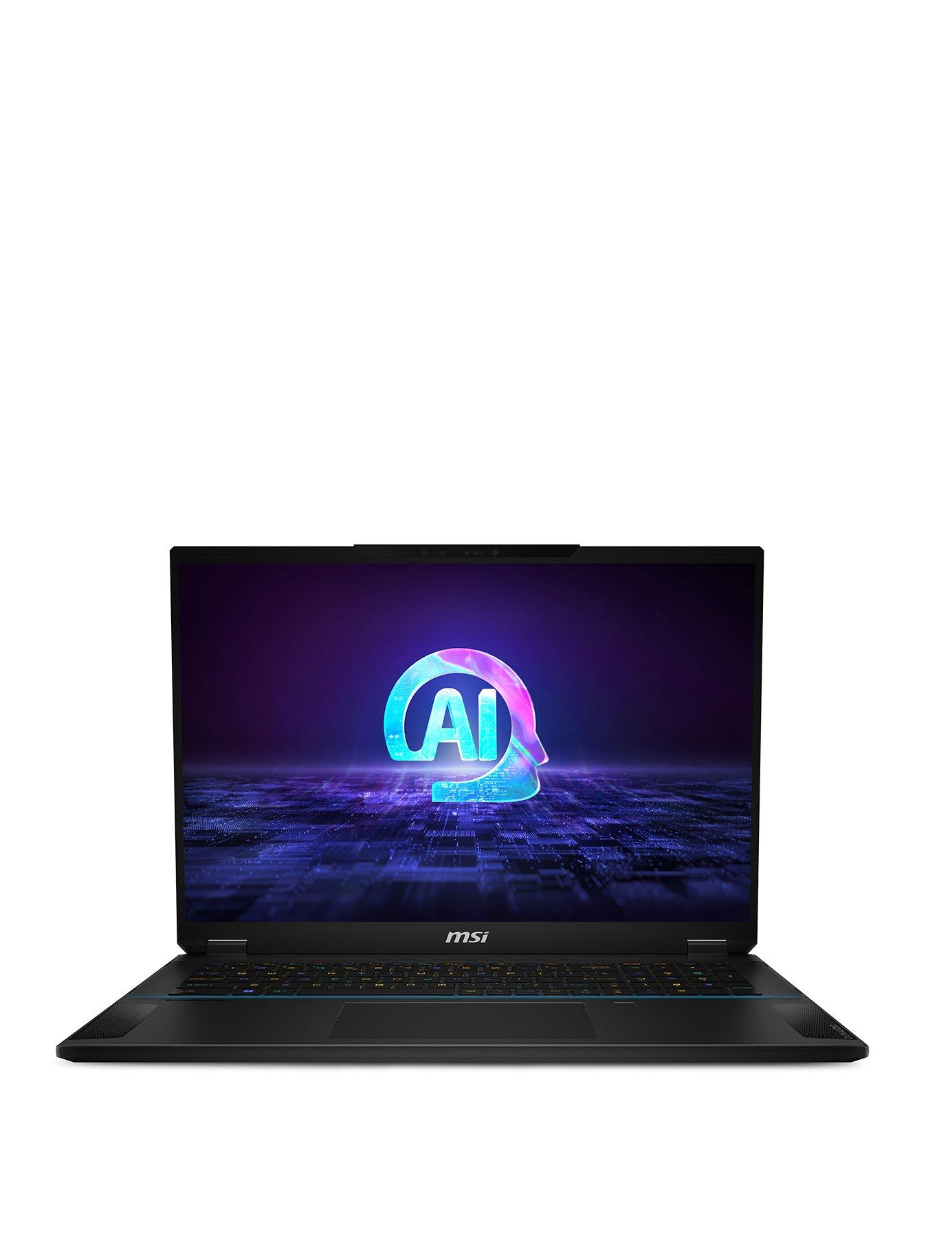 MSI Stealth 18 AI Studio A1V Gaming Laptop - 18in 4K+, RTX 4070, Intel Core Ultra 9, 32GB RAM, 2TB SSD
