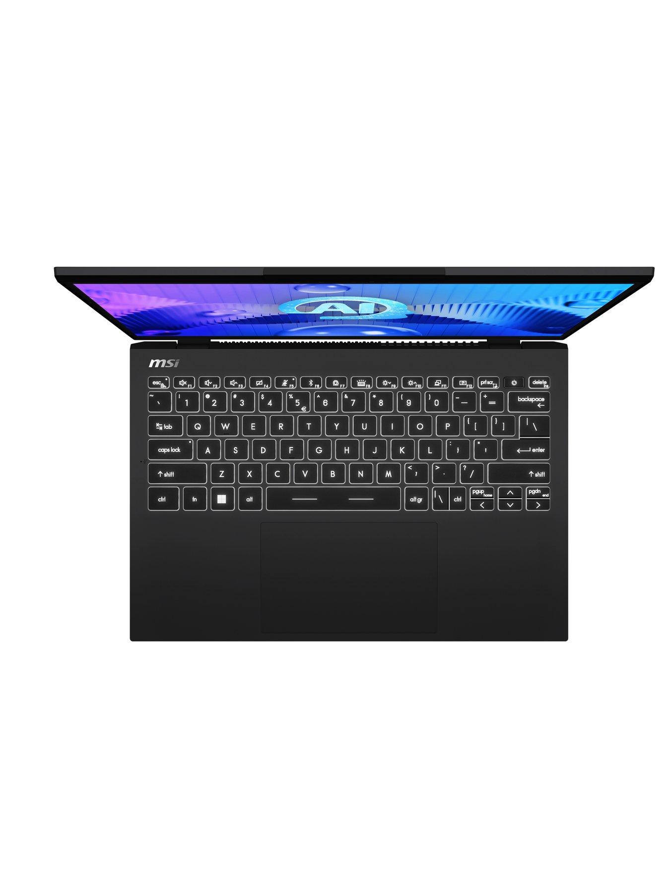Image 6 of 7 of MSI Prestige Intel Arc Graphics, Intel Core Ultra 7, 32GB RAM 1TB fast SSD storage, 13in Laptop 2.8K OLED
