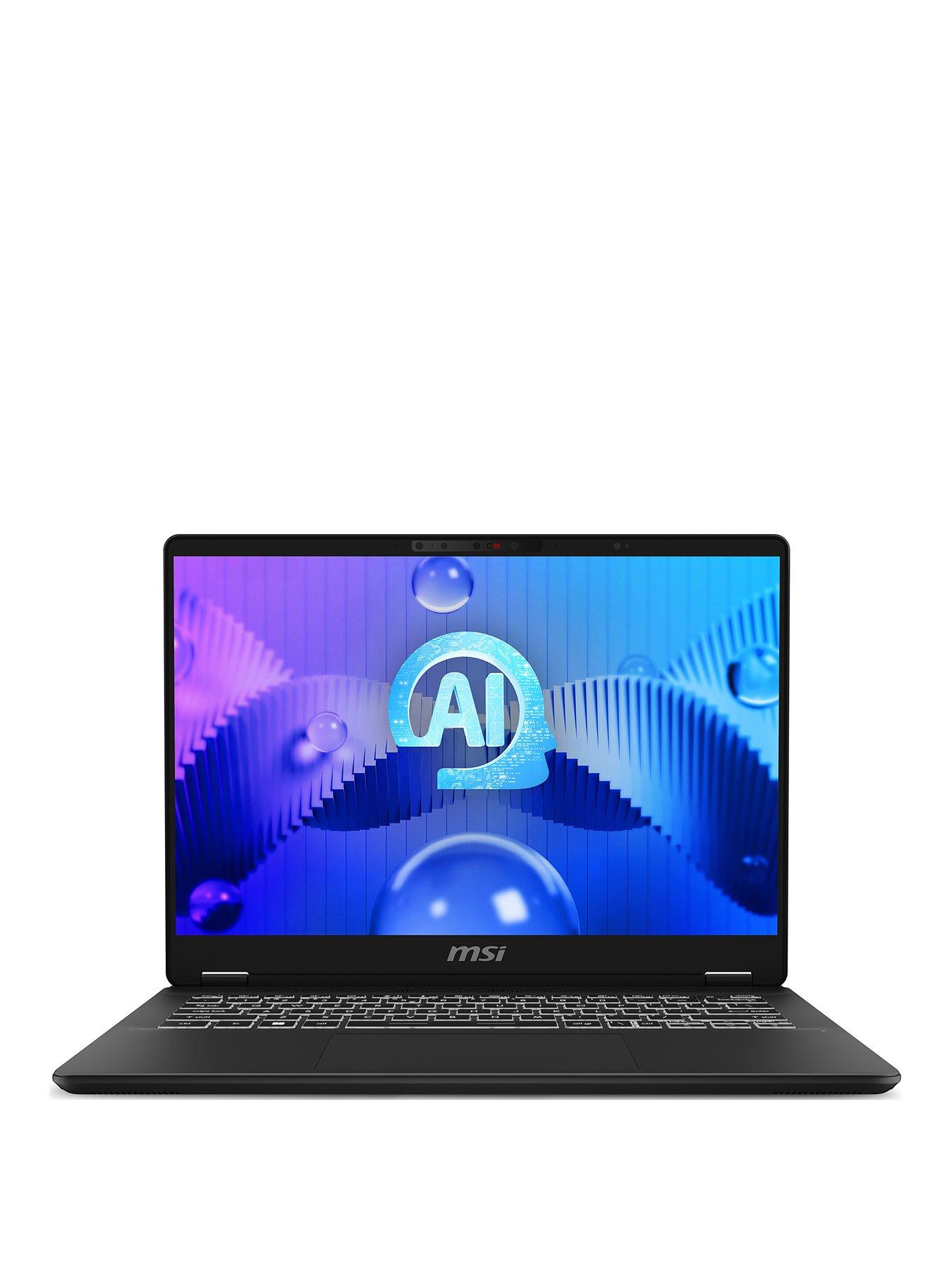 MSI Prestige 14 AI Evo C1M Laptop - 14in FHD+, Intel Core Ultra 7, Intel Arc Graphics, 16GB RAM, 1TB SSD
