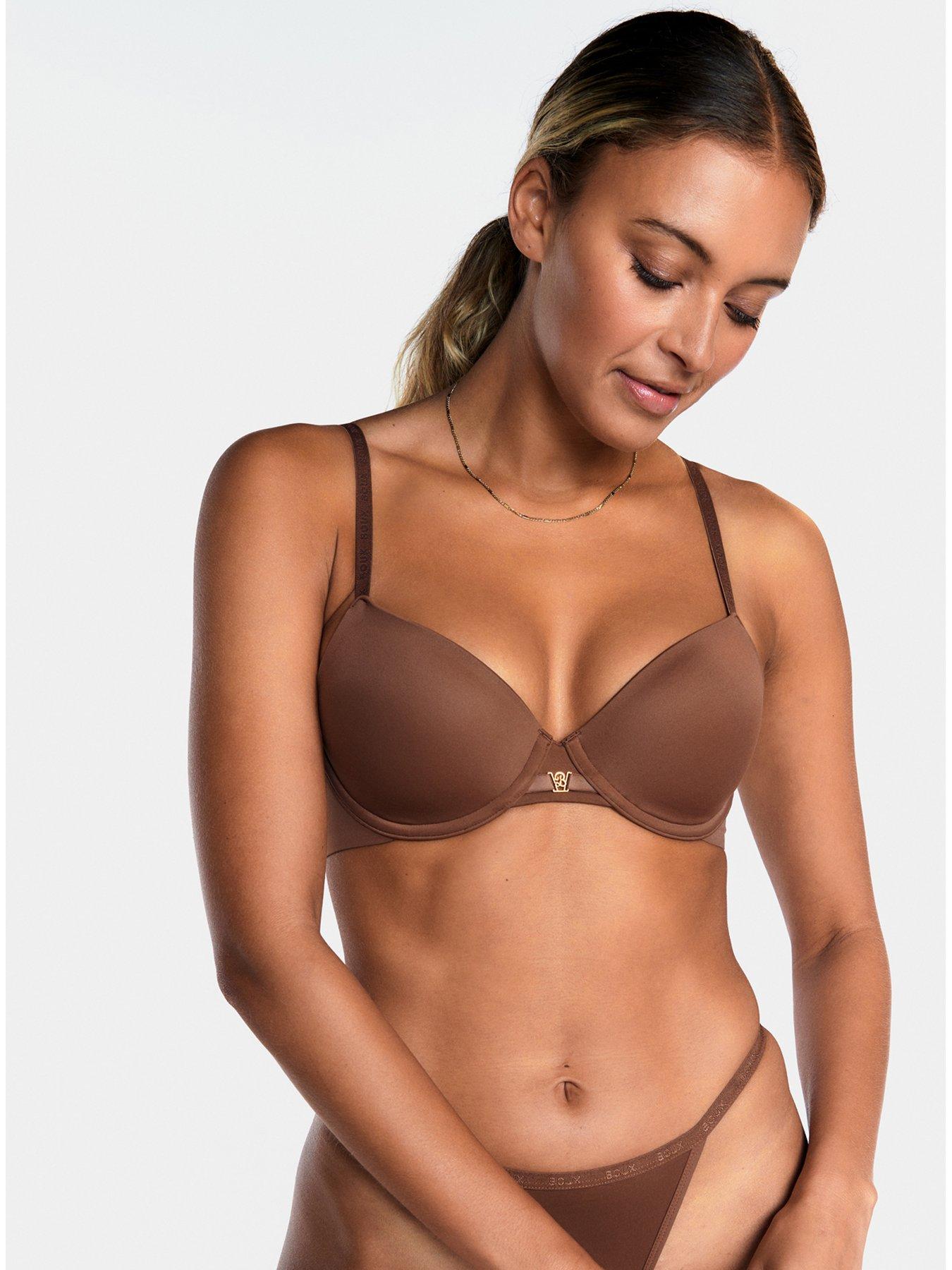 undefined Ultra Light T-Shirt Bra - 04 Deep - Brown