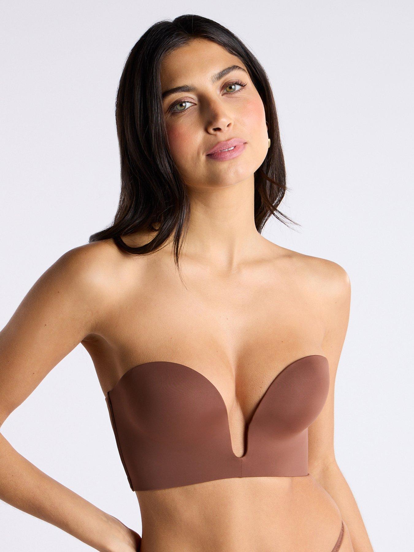 undefined Underwired Strapless Bra - 04 Deep - Brown