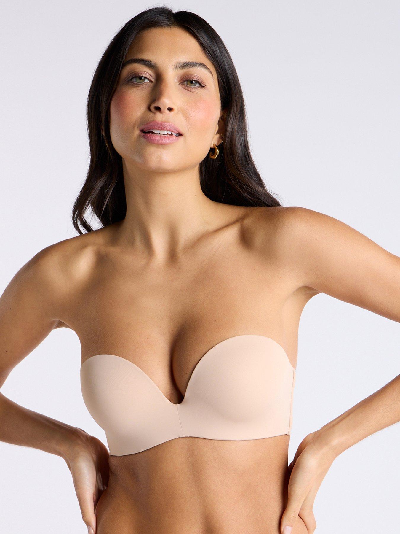 undefined Strapless Bra - 00 Dark - Black