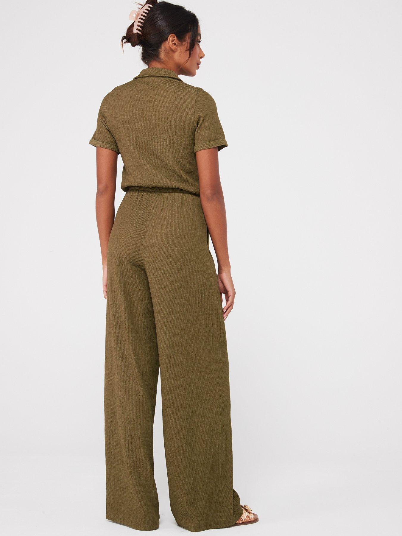 Utility Jumpsuit Green