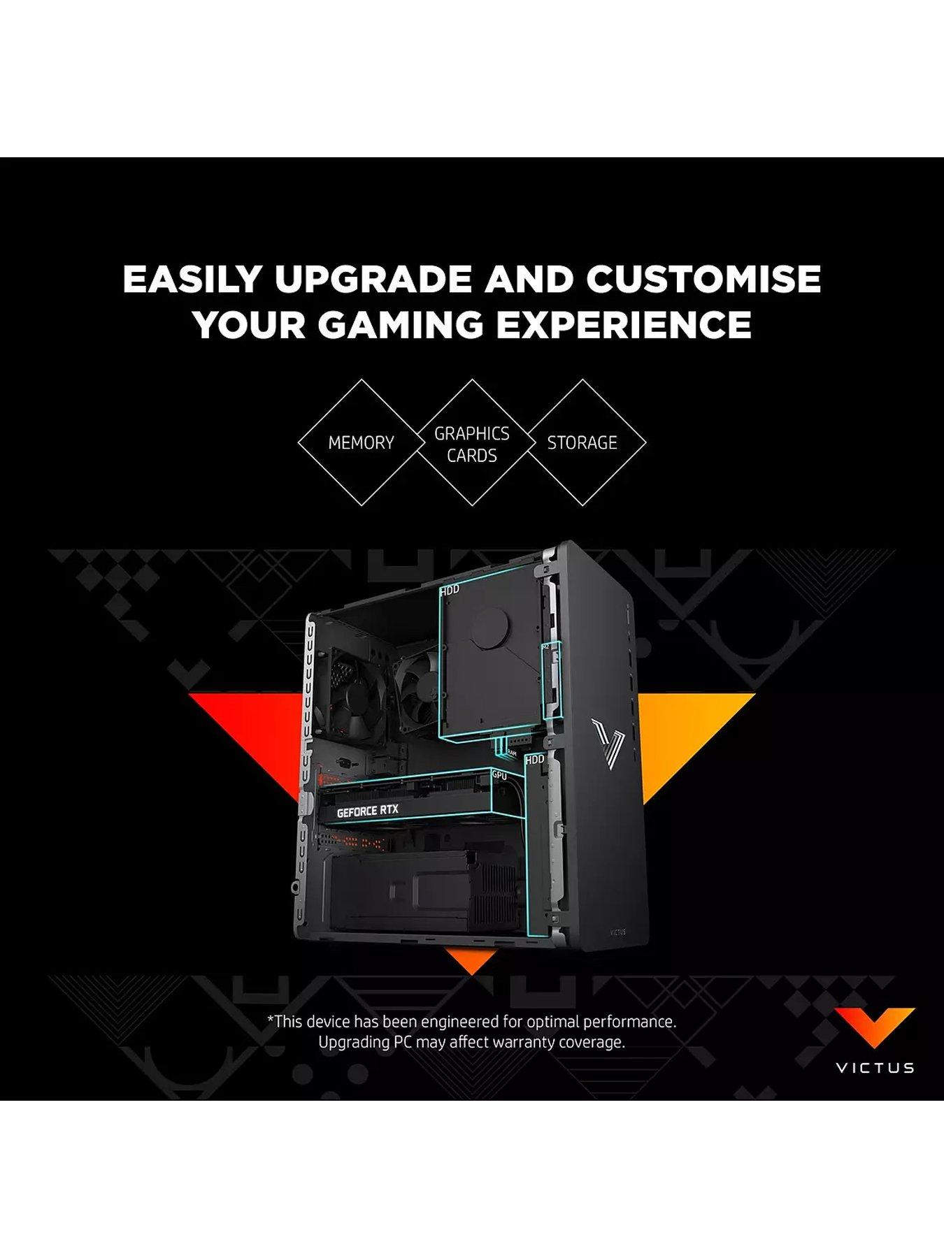 Image 4 of 7 of HP Victus Gaming Desktop -&nbsp;RTX 3050, Intel Core i5, 16GB RAM, 512GB SSD