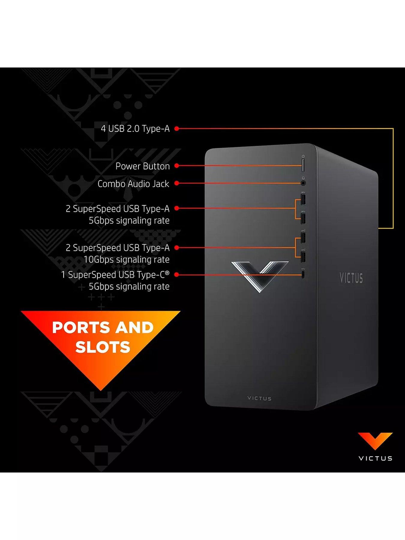 Image 6 of 7 of HP Victus Gaming Desktop -&nbsp;RTX 3050, Intel Core i5, 16GB RAM, 512GB SSD