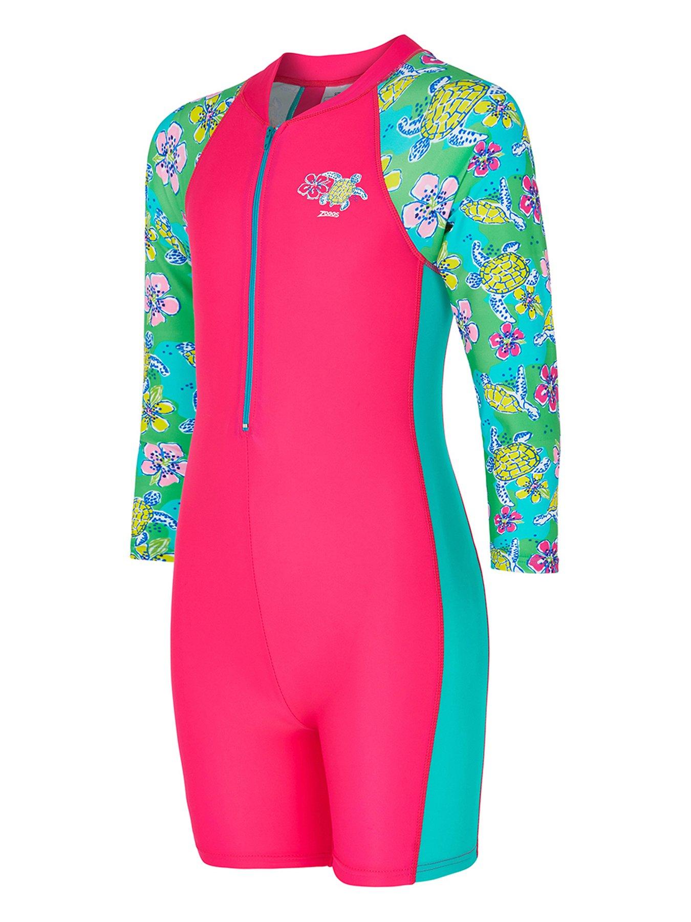 zoggs-girlsnbspturtle-long-sleeve-all-in-one-swimsuit-multi