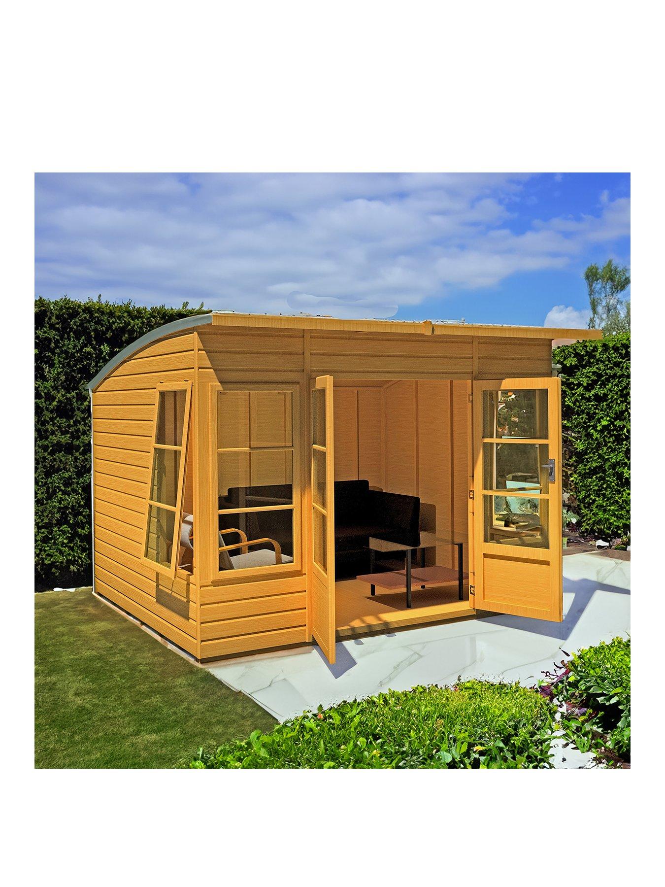 Product photograph of Shire Orchid 10 X 8ft Summerhouse from very.co.uk