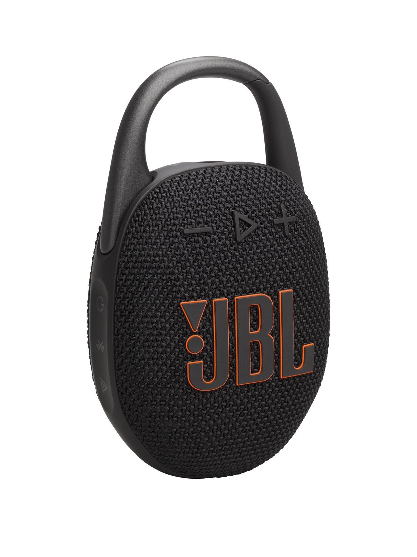 Image of JBL Clip 5 Portable Bluetooth Speaker with carabiner, 12-hour battery, IP67 and Auracast Connect