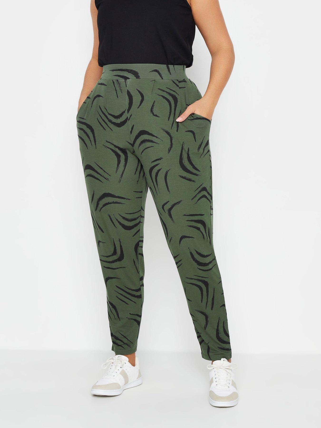 Green, Jogging Bottoms, Trousers & leggings, Women