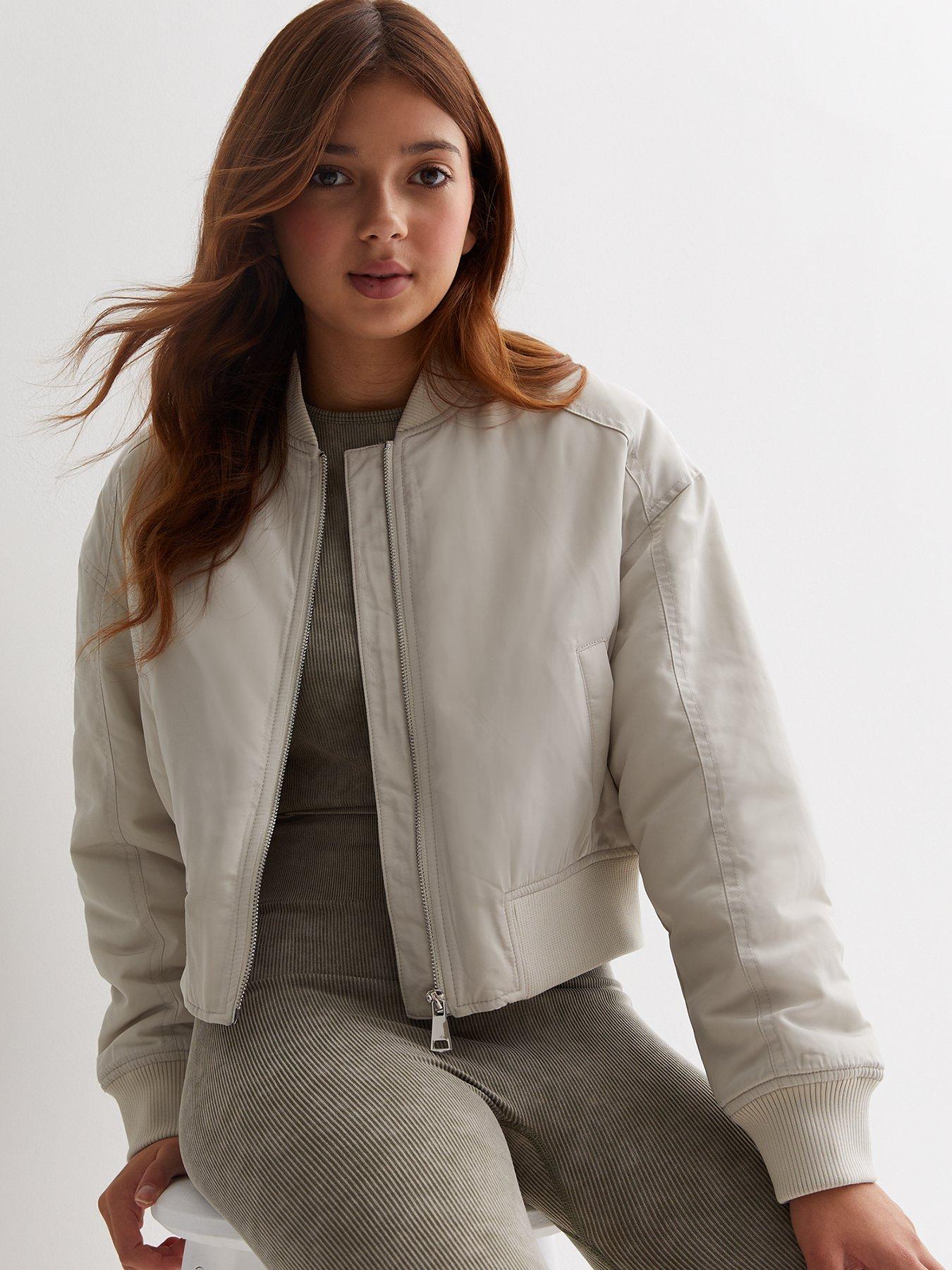 new-look-915-girls-off-white-padded-bomber-jacket