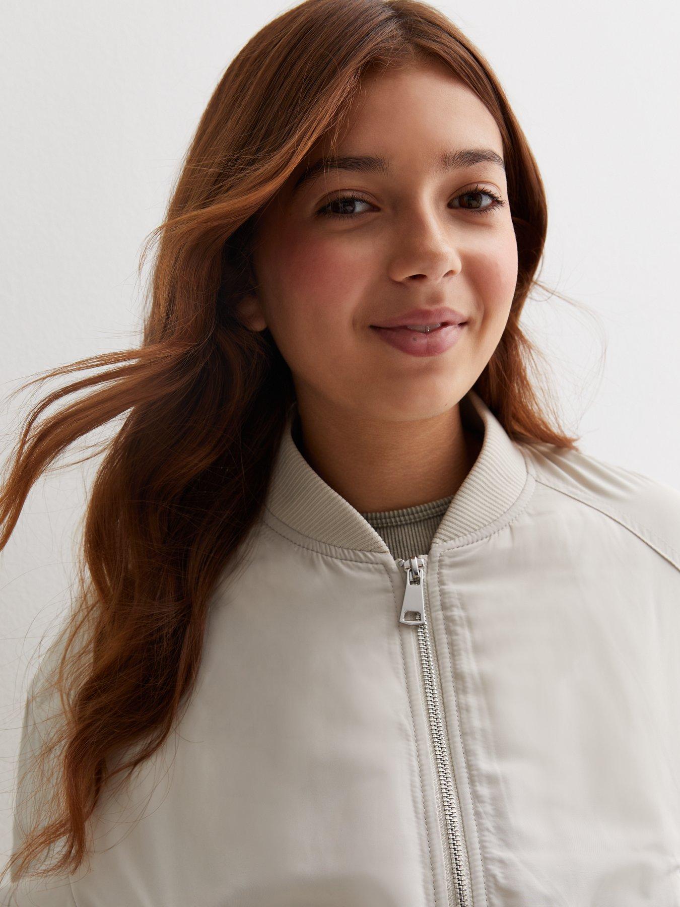 Girls bomber jacket uk best sale