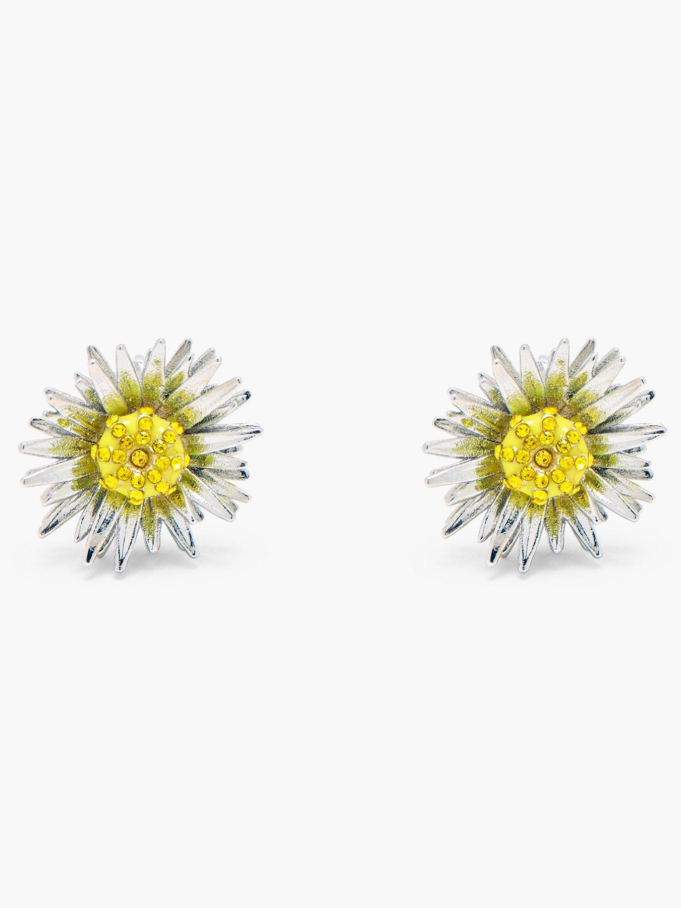 Product photograph of Marc Jacobs Future Floral Studs from very.co.uk