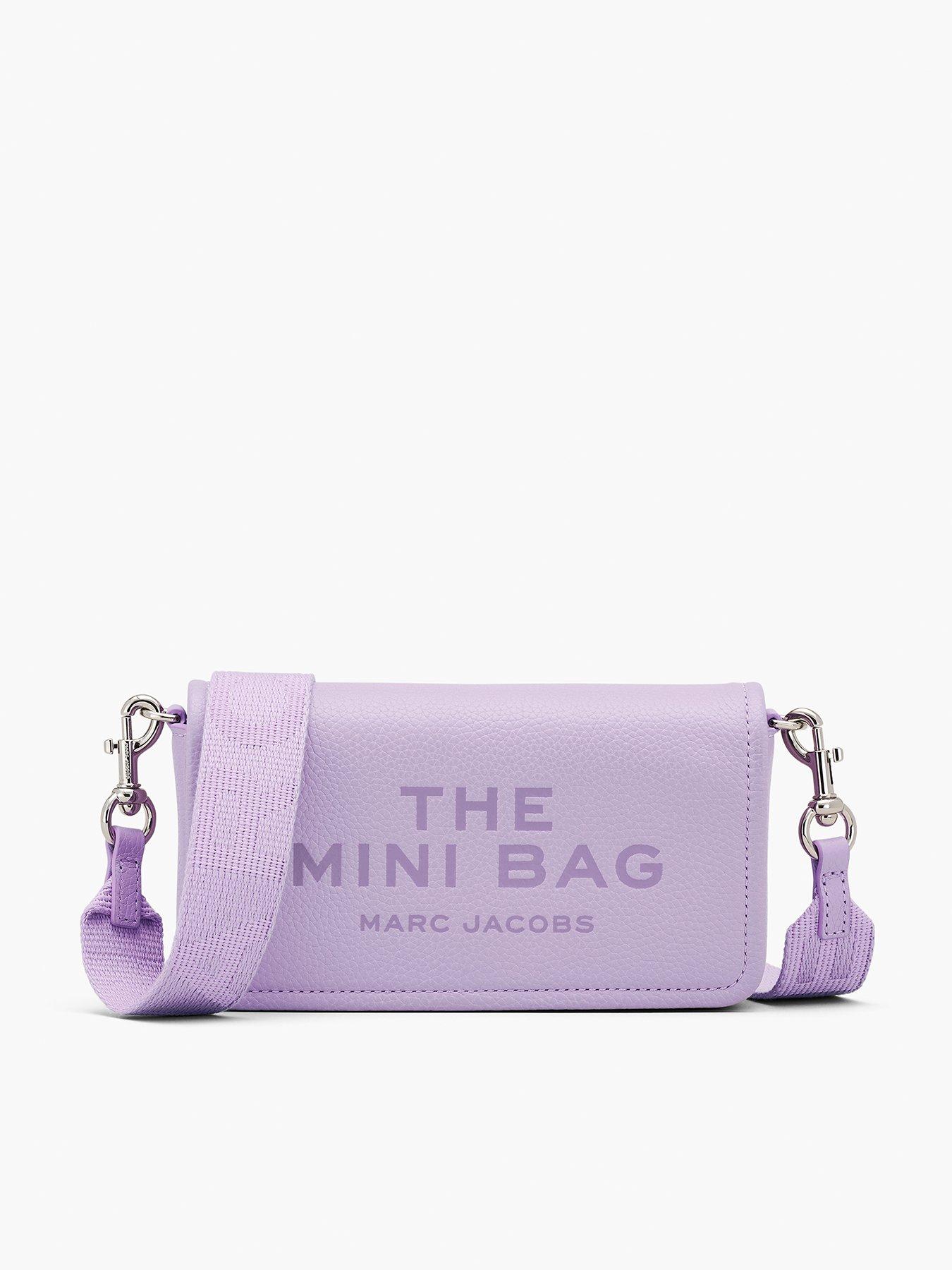 Image 1 of 5 of MARC JACOBS The Mini Crossbody Bag - Purple&nbsp;