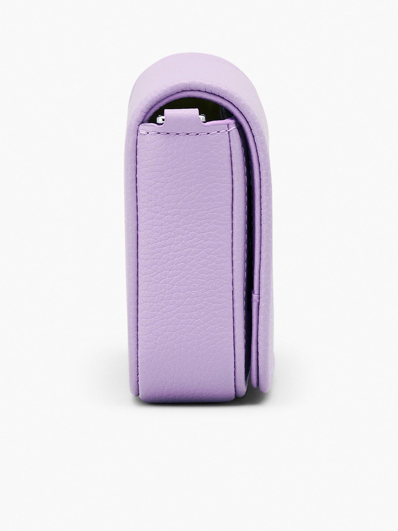 Image 3 of 5 of MARC JACOBS The Mini Crossbody Bag - Purple&nbsp;